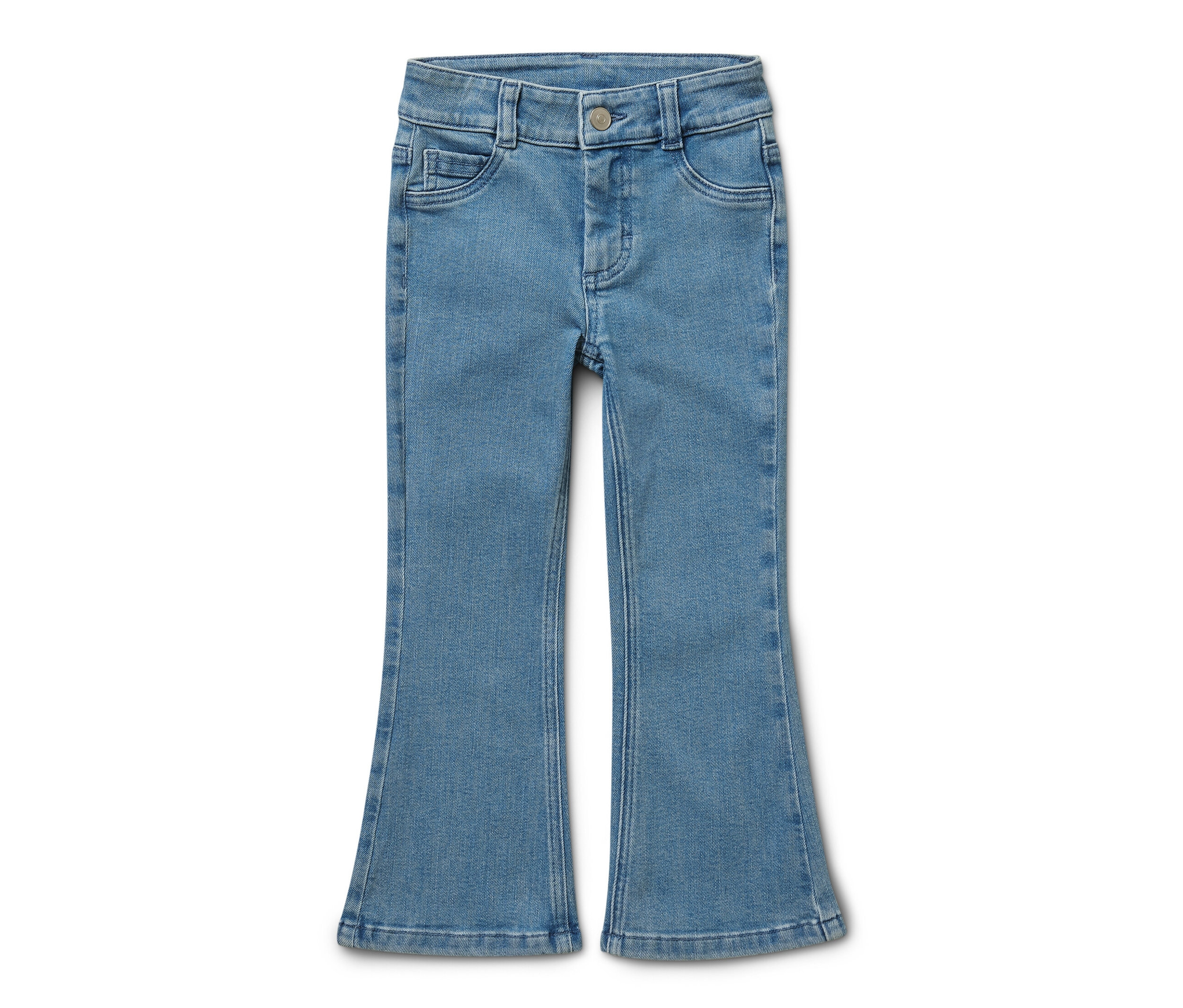 Tchibo - Dziecięce dżinsy slim bootcut – fason „Emma”, niebieski