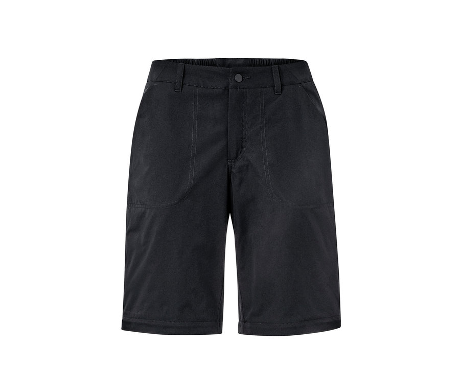 Czarne spodnie funkcyjne 2 w 1.