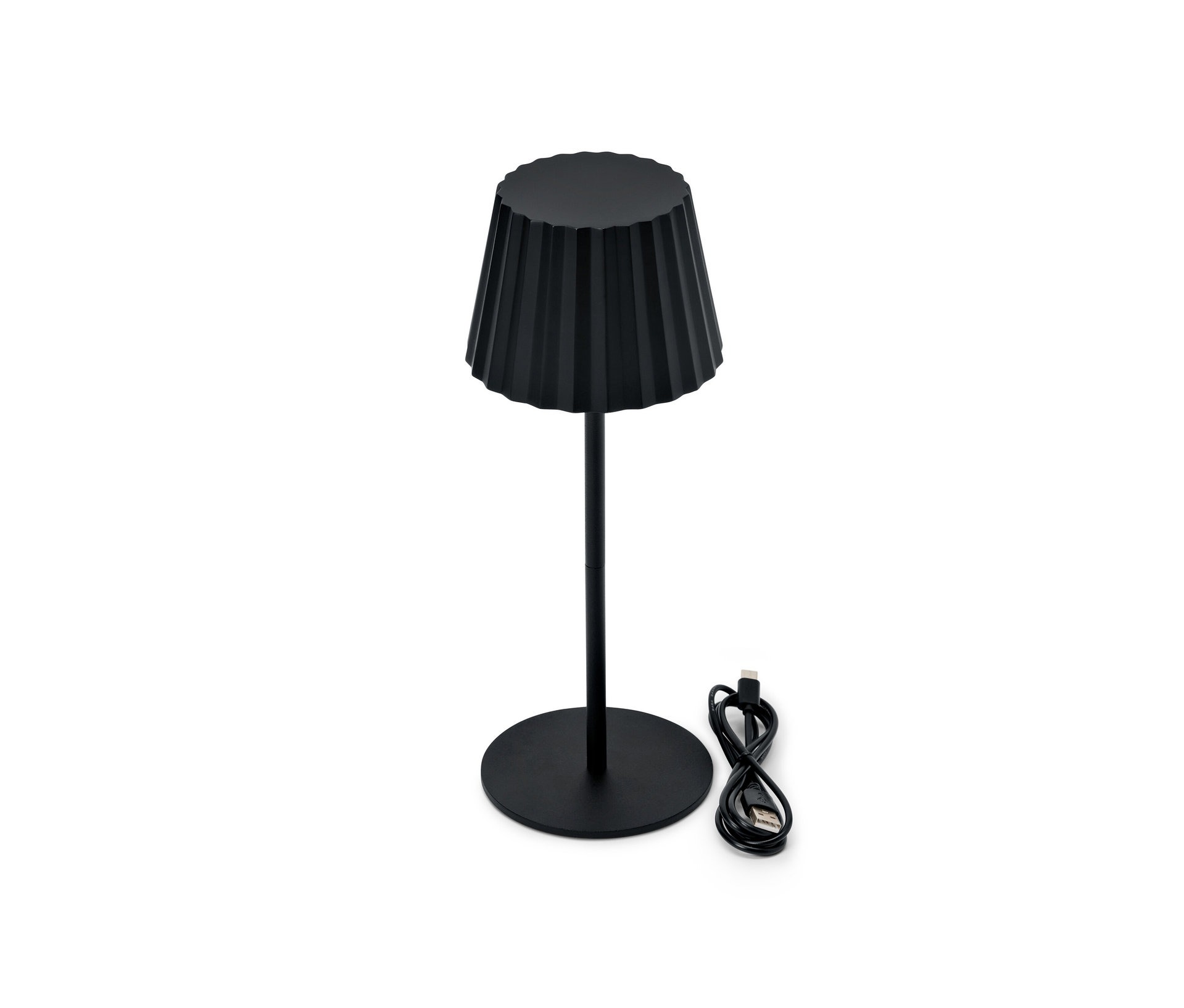 Tchibo - Mała lampka stołowa LED - kolor: czarny