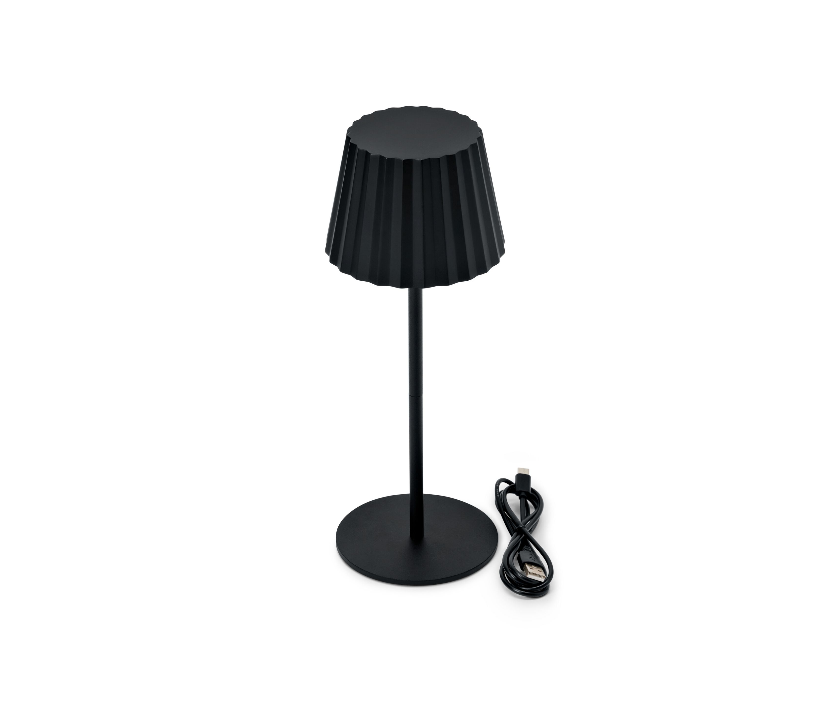 Tchibo - Mała lampka stołowa LED - kolor: czarny