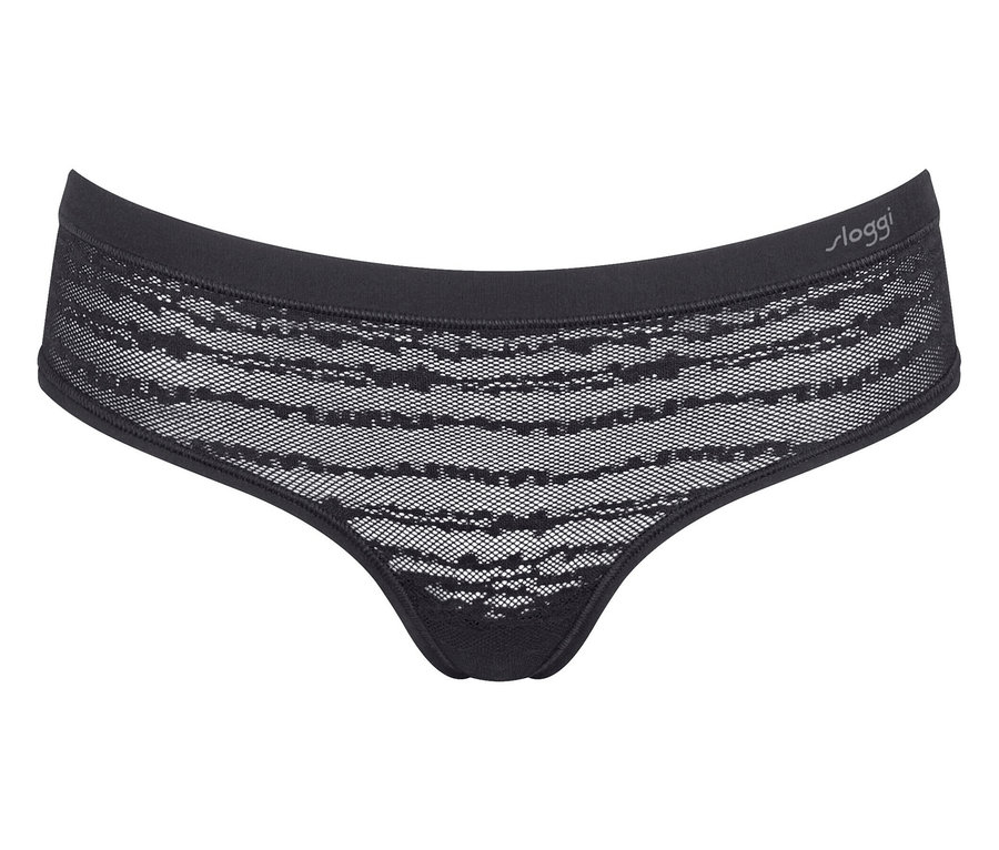 Czarne figi sloggi FREE Evolve Hipster Lace.