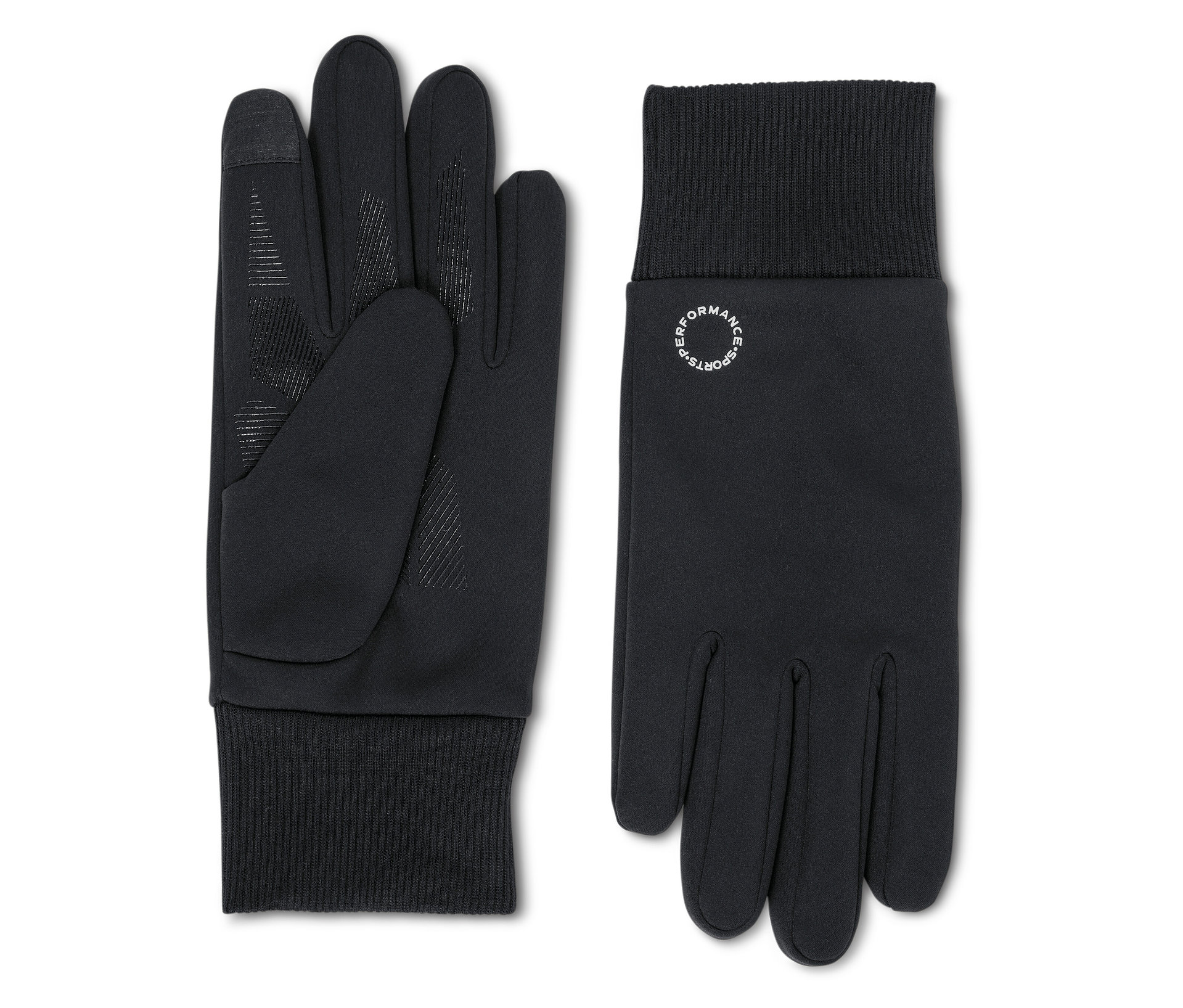 Tchibo - Wiatroszczelne rękawiczki - unisex- czarny