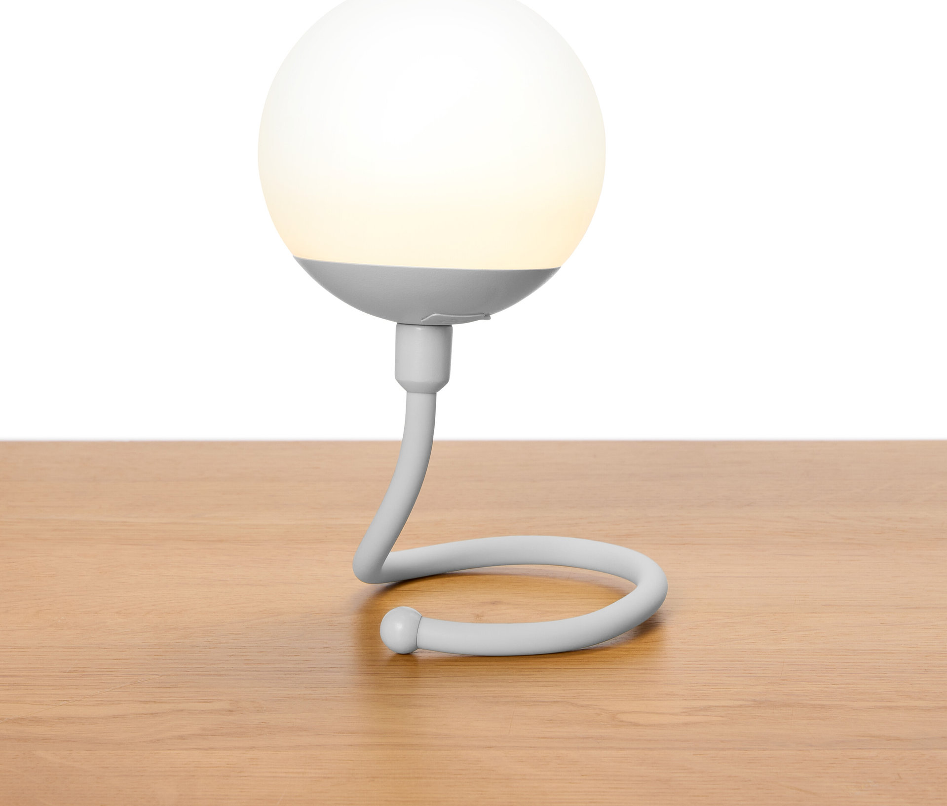 Tchibo - Lampka LED do użytku zewnętrznego - kolor: biały/szary