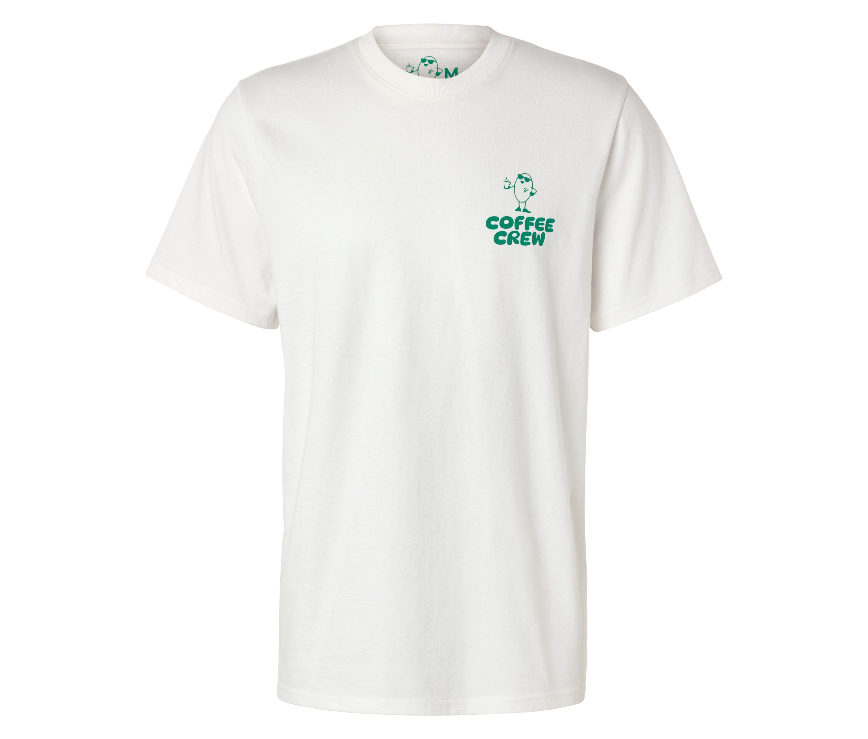Tchibo - Koszulka Coffee Crew unisex - unisex- biały/z nadrukiem