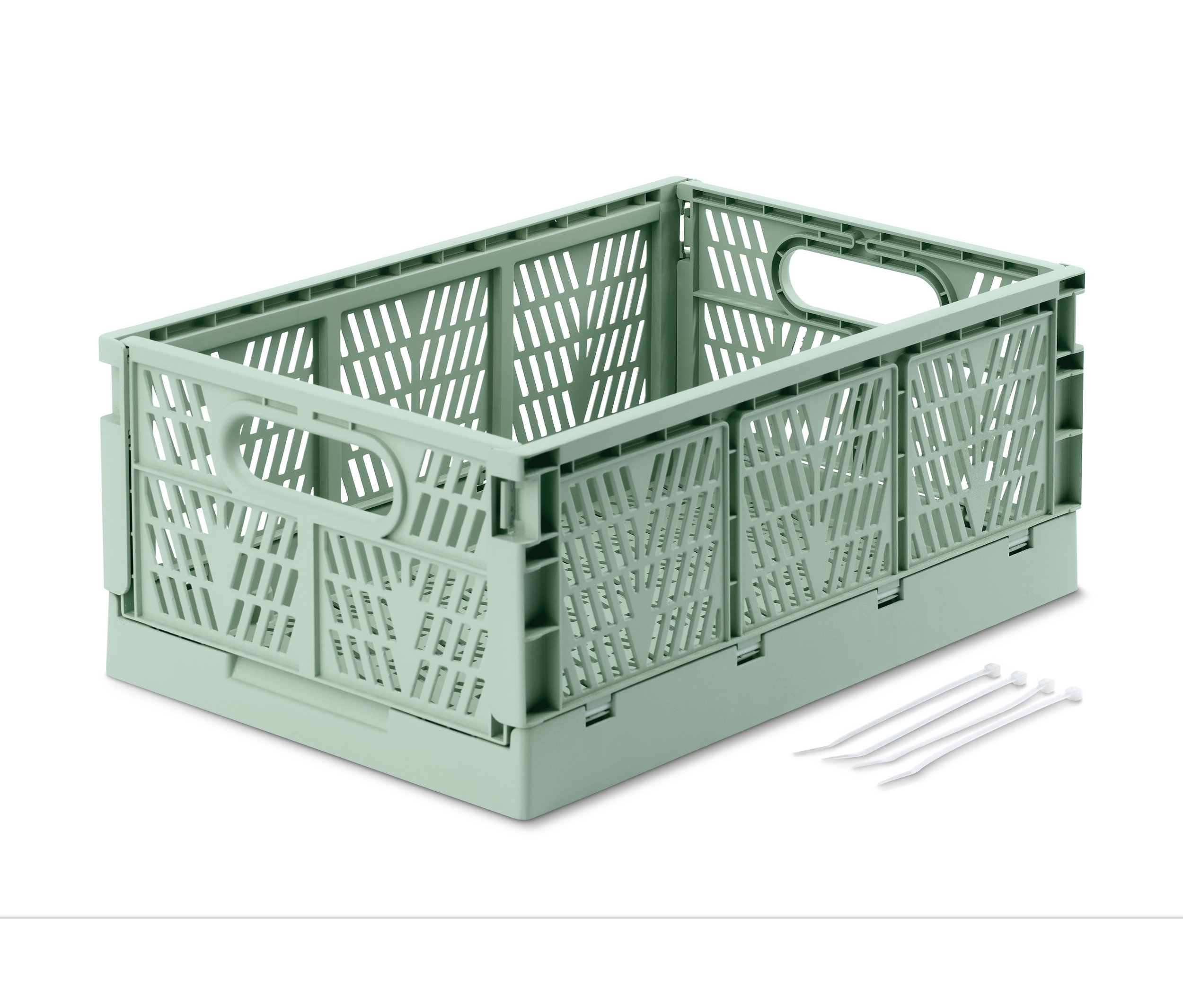 Tchibo - Skrzynka na rower miejski - kolor: zielony