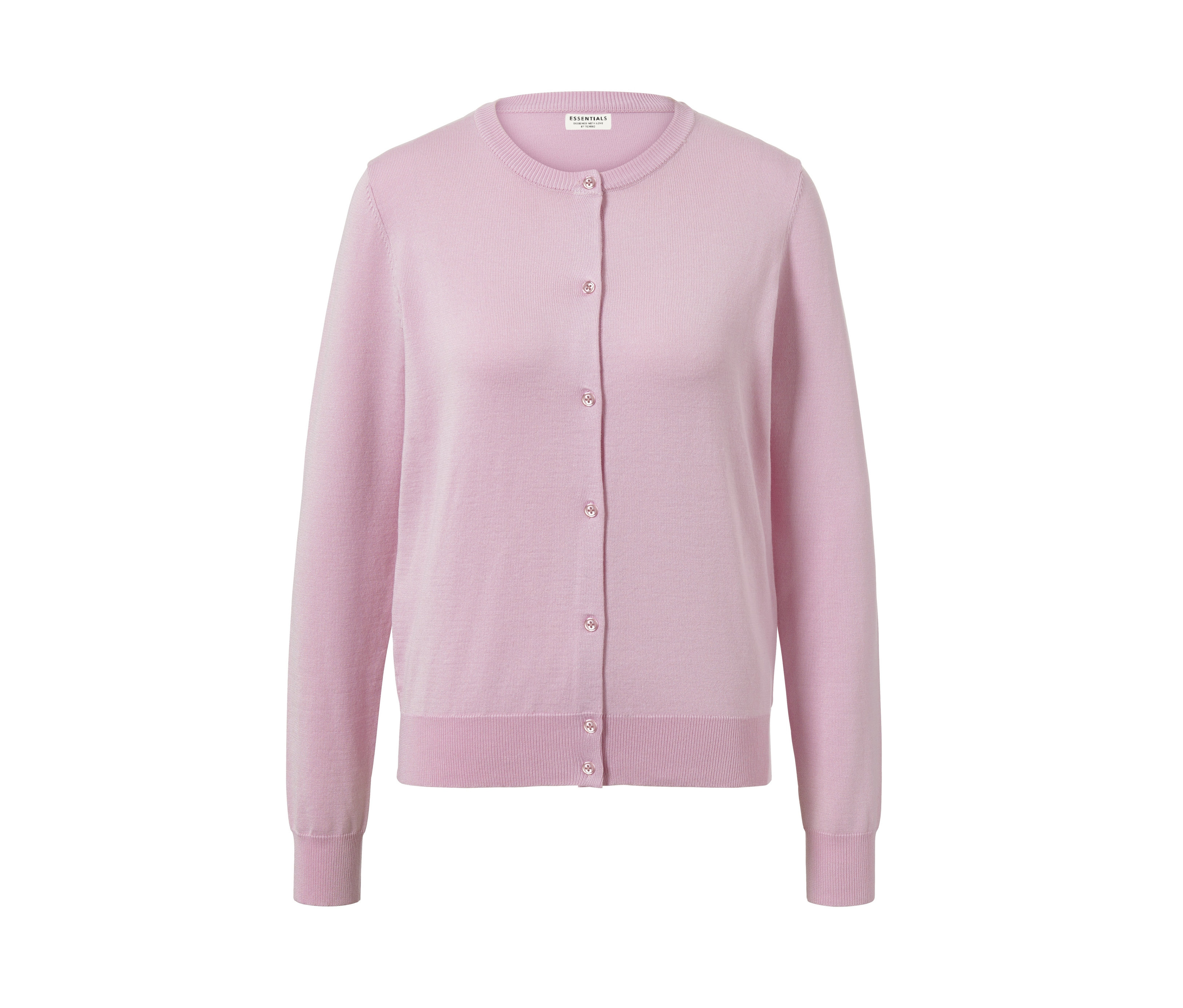 Tchibo - Kardigan z delikatnej dzianiny- różowy