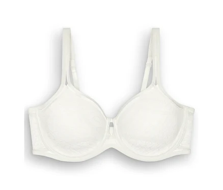 Biustonosz Triumph Signature Sheer Minimizer, ecru white.
