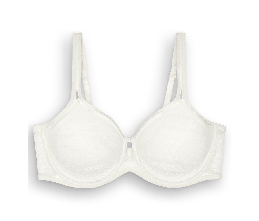 Biustonosz Triumph Signature Sheer Minimizer, ecru white.