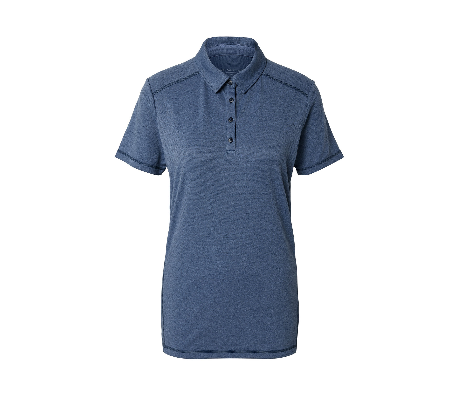 Tchibo - Funkcyjna koszulka polo- niebieski