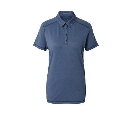 Granatowa koszulka polo.