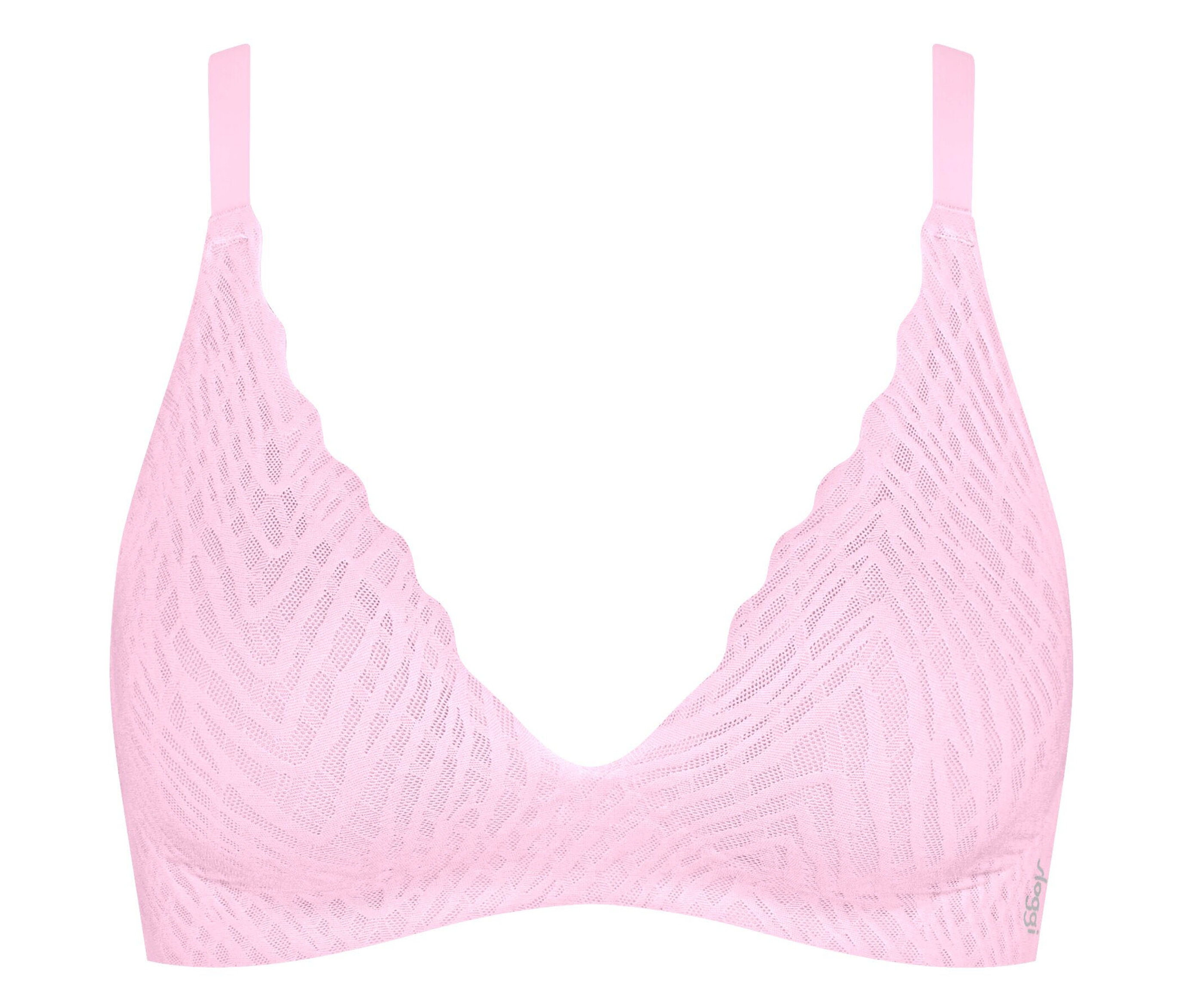 Biustonosz push-up sloggi Zero Feel Bliss THE UP- różowy