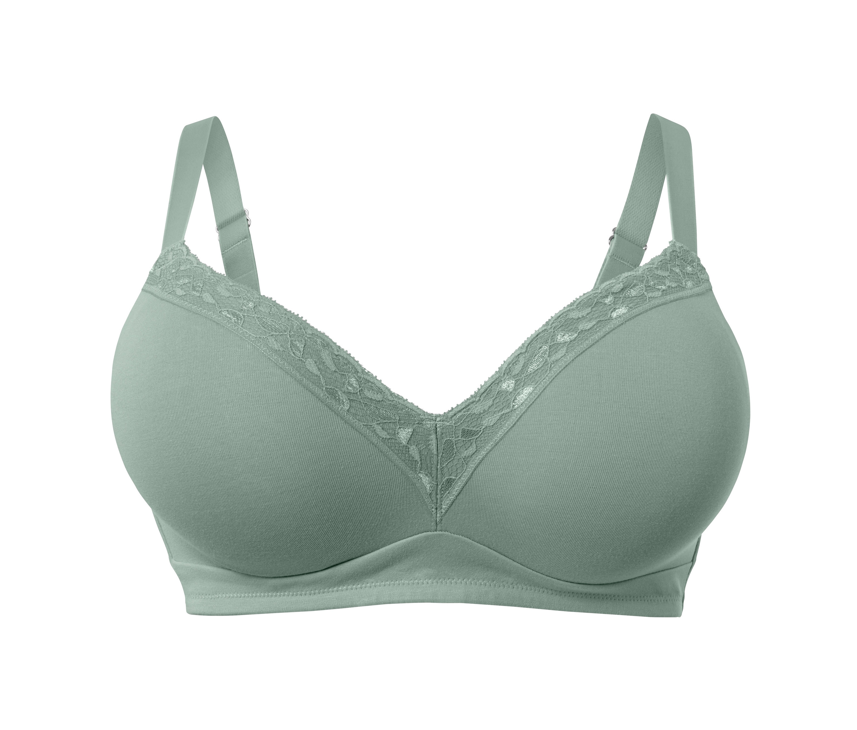 Tchibo - Miękki biustonosz- zielony