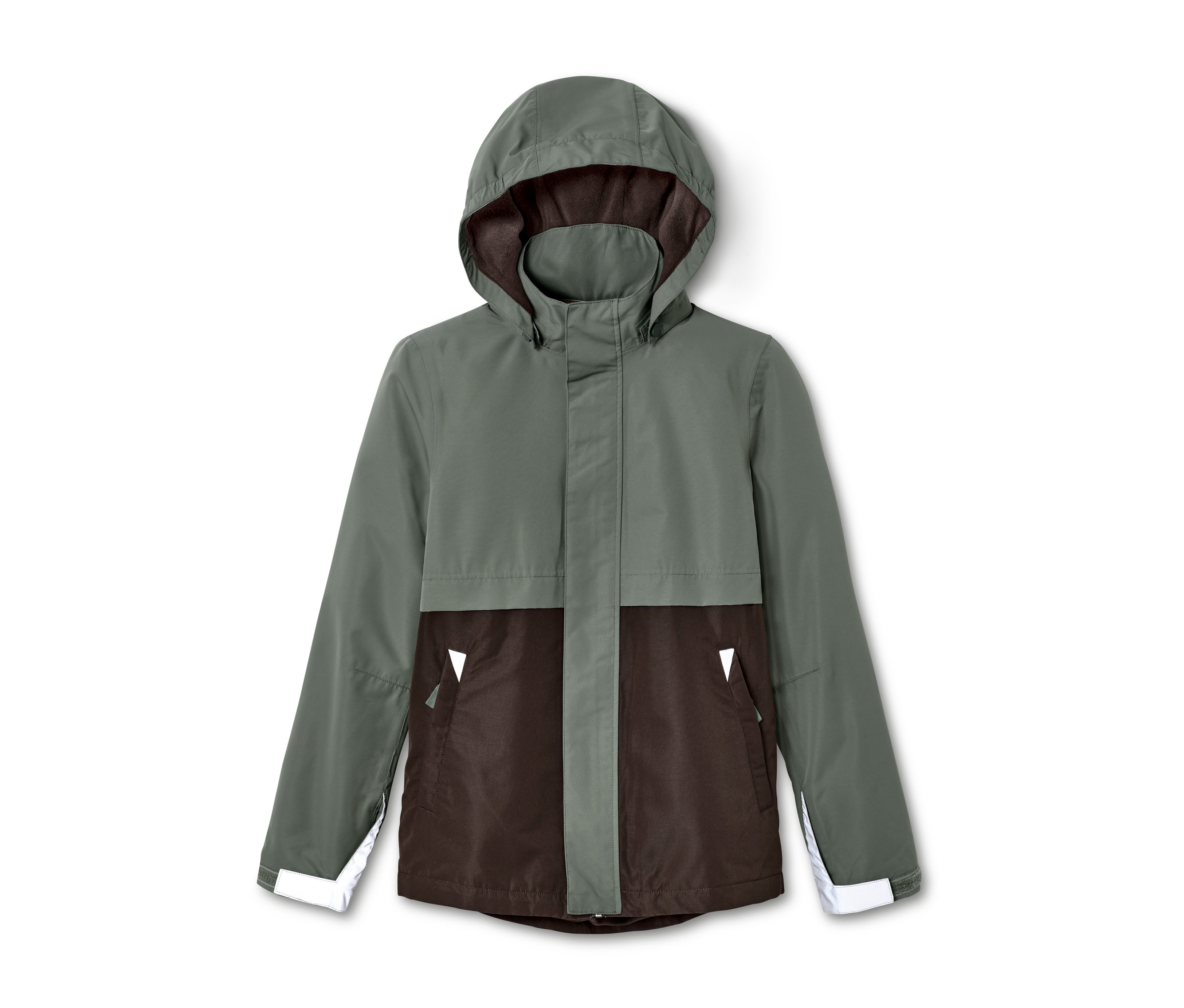 Tchibo - Kurtka na każdą pogodę- brązowy/zielony