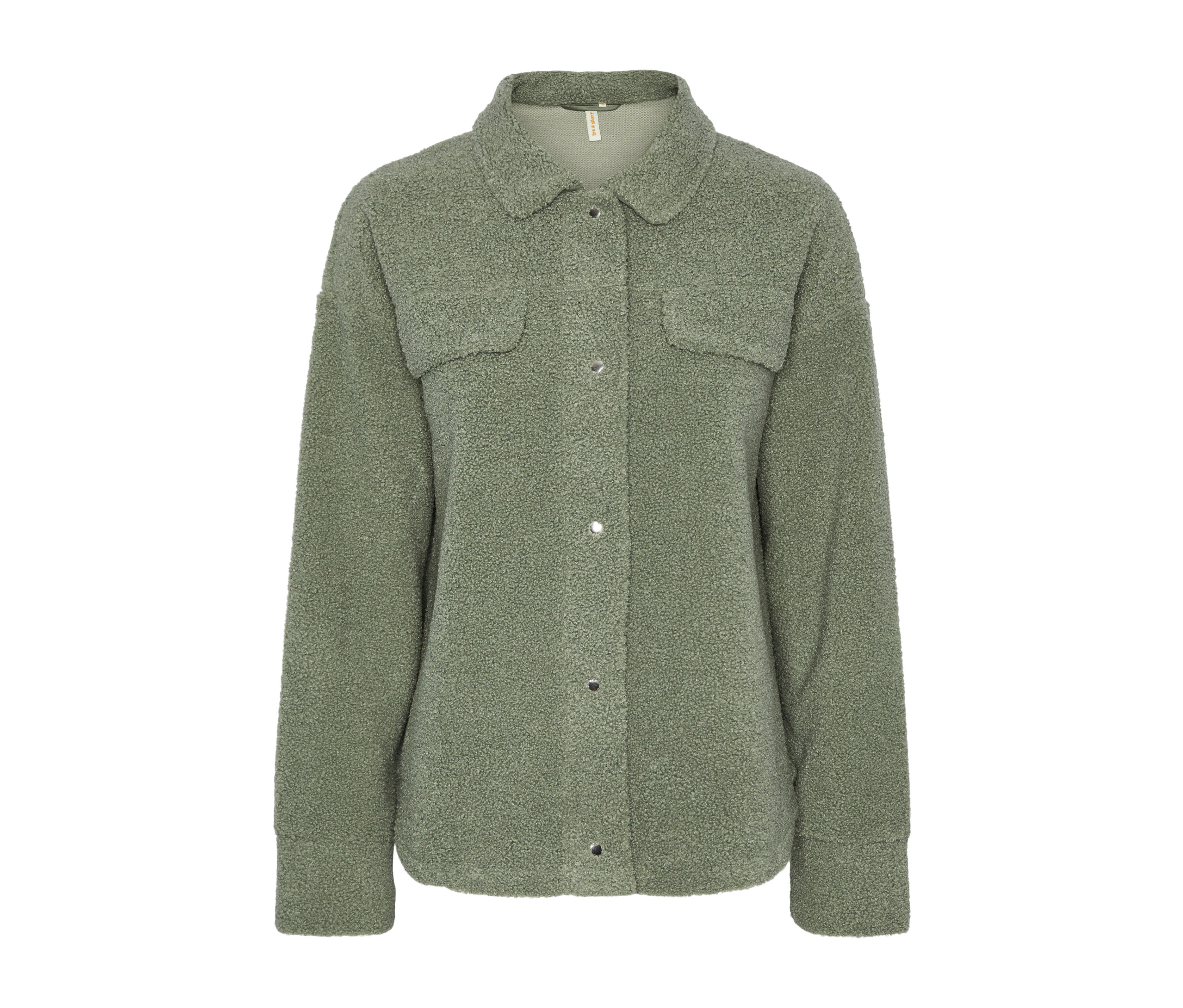 Tchibo - Pluszowa kurtka koszulowa- zielony