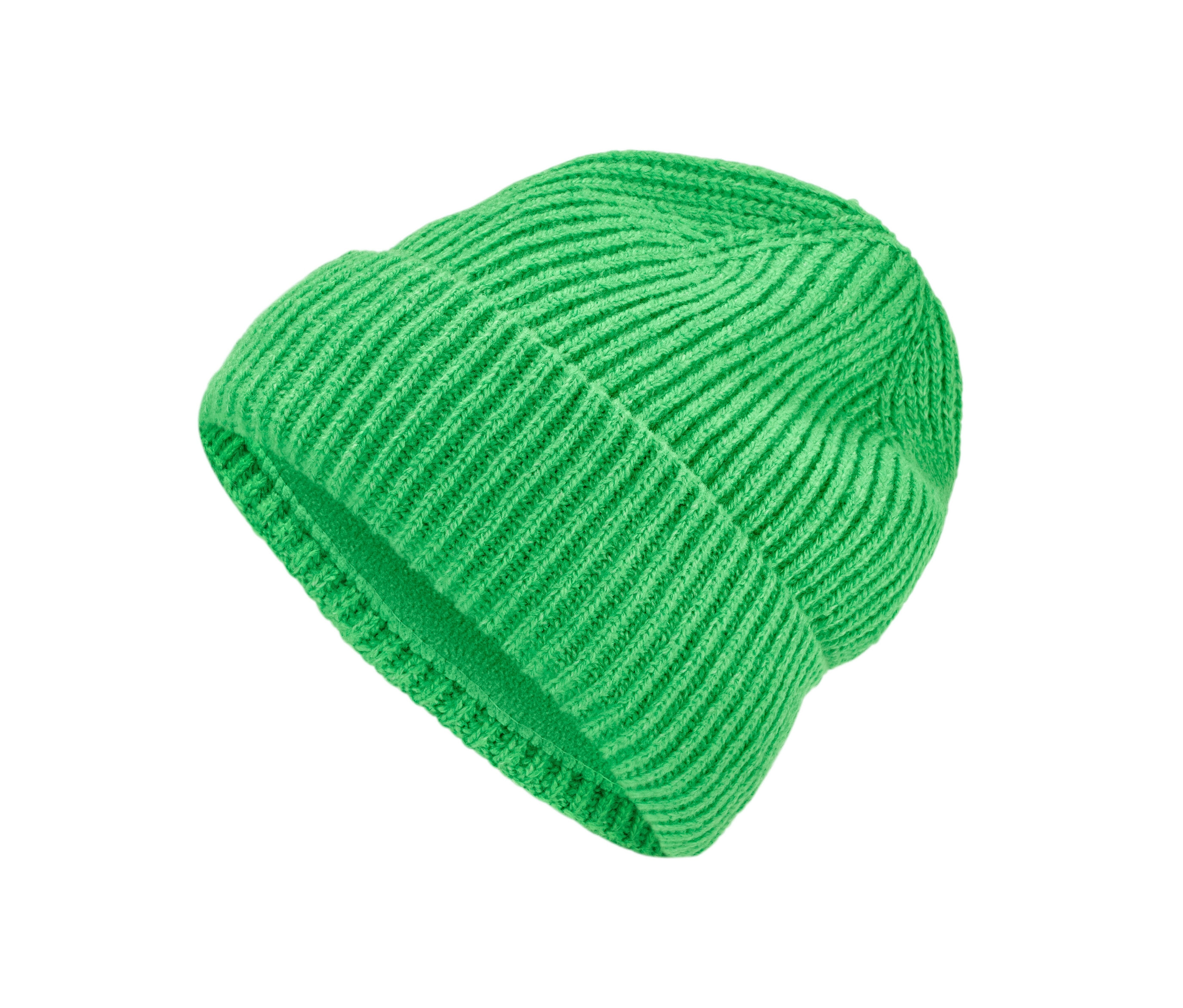 Tchibo - Czapka z dzianiny - kolor: zielony