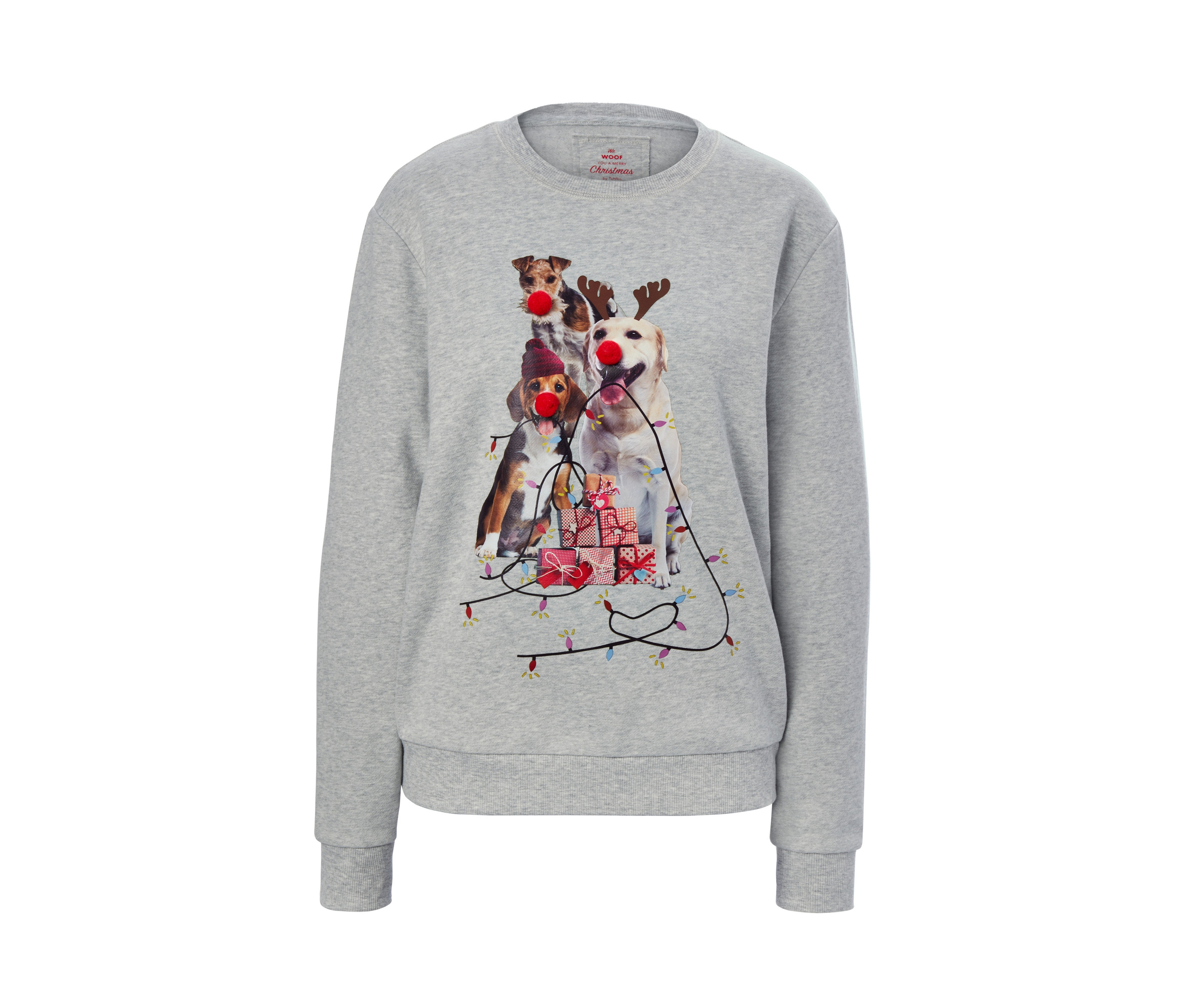 Tchibo - Bluza z dzianiny dresowej, szary