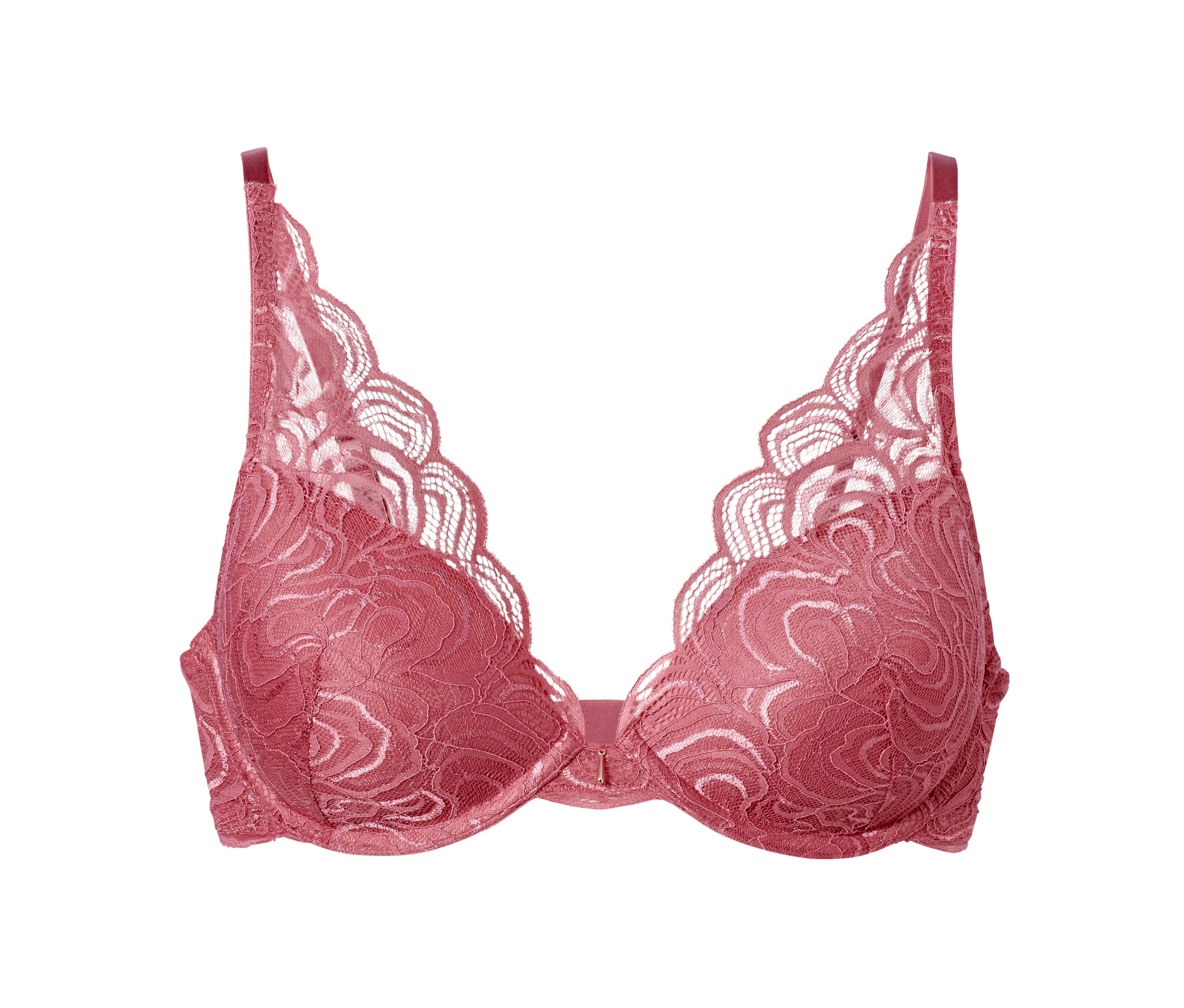 Tchibo - Biustonosz z modelowanymi miseczkami- czerwony