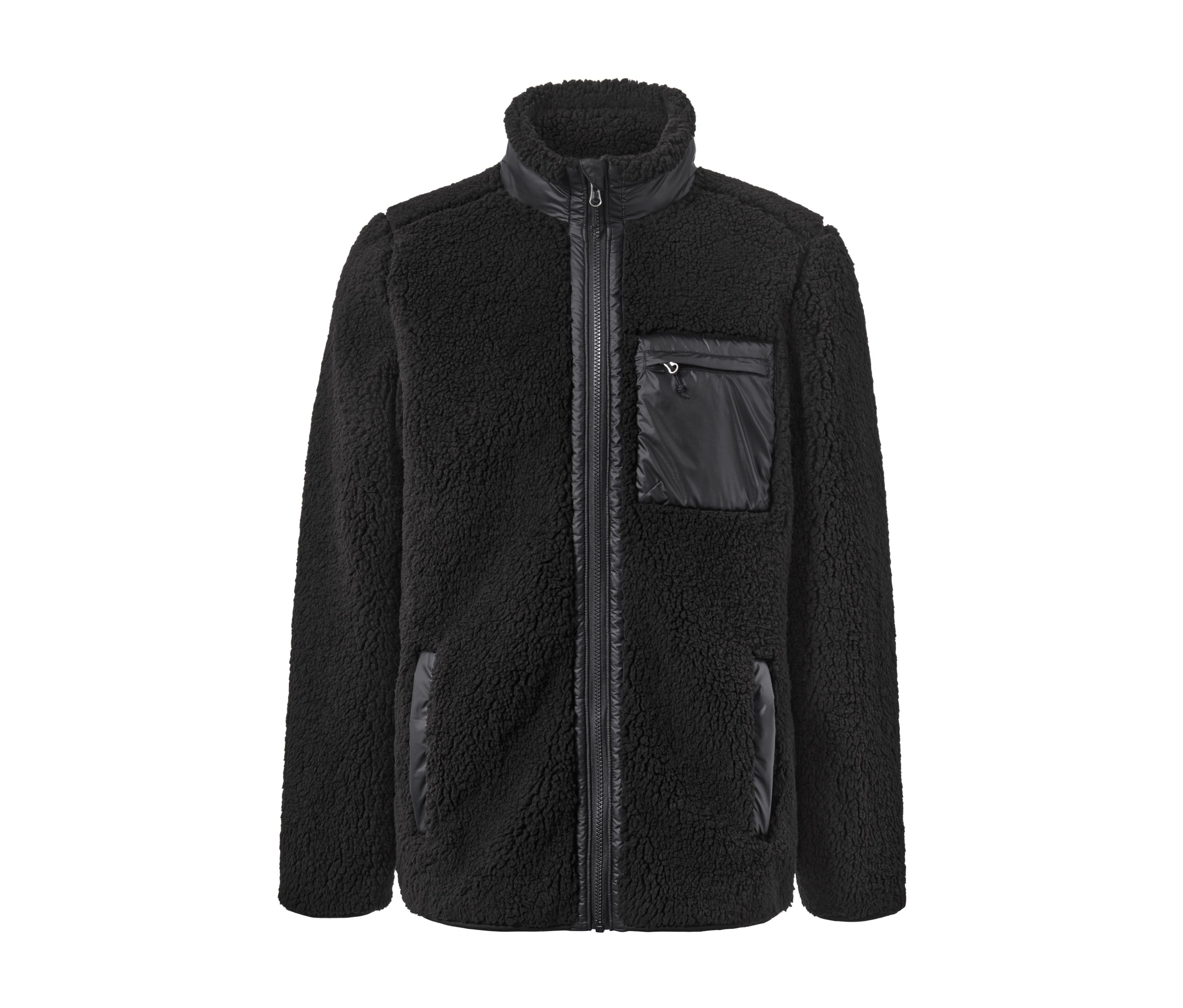 Tchibo - Bluza pluszowa - rozmiar M 48/50 - kolor: czarny