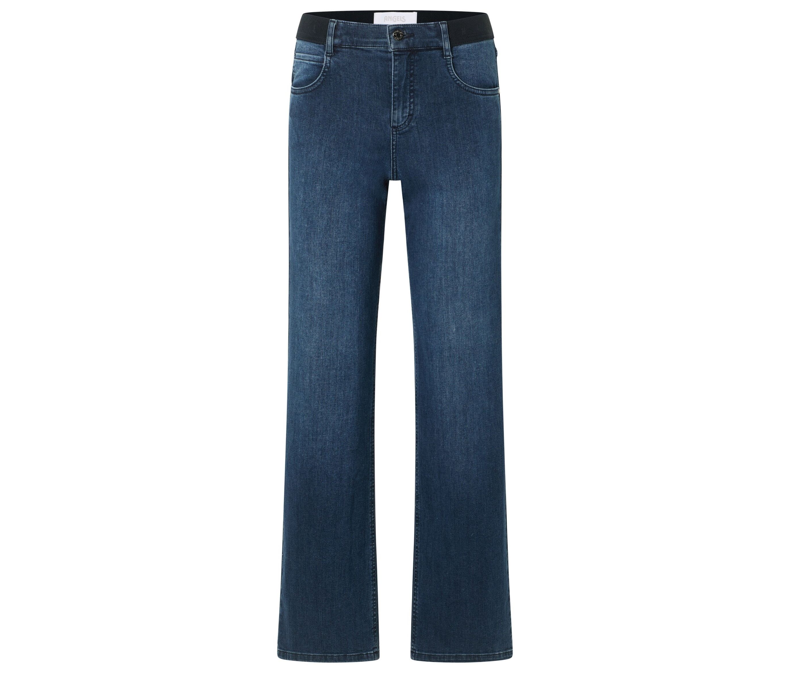 Dżinsy Angels „Lara Sporty” Wide Leg, niebieski