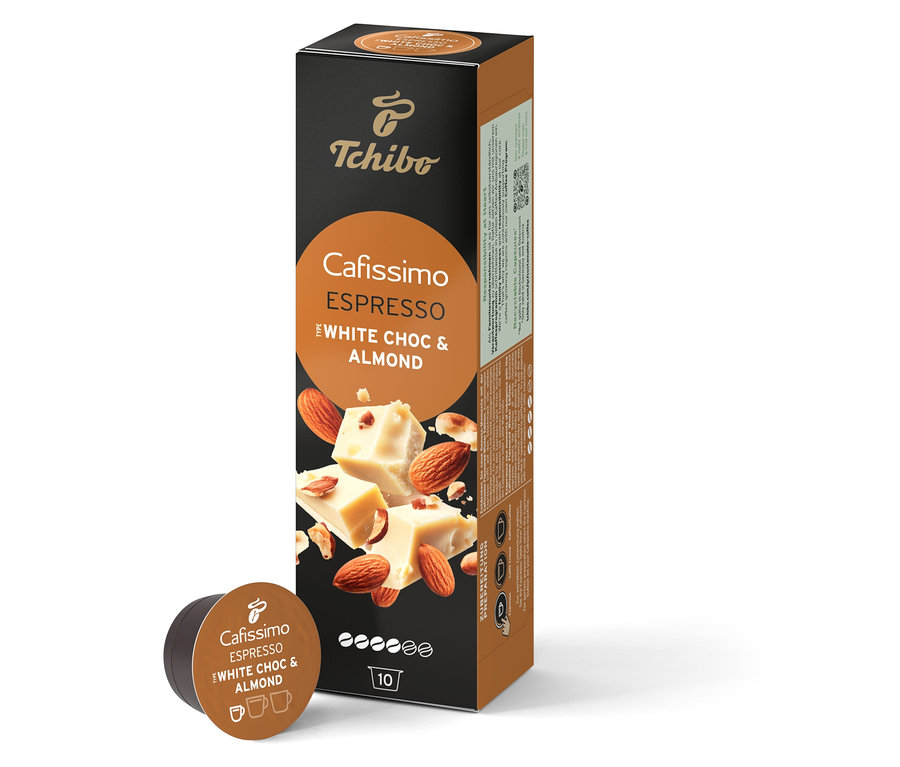 Cafissimo Flavoured Espresso - White Choc & Almond - 10 kapsułek