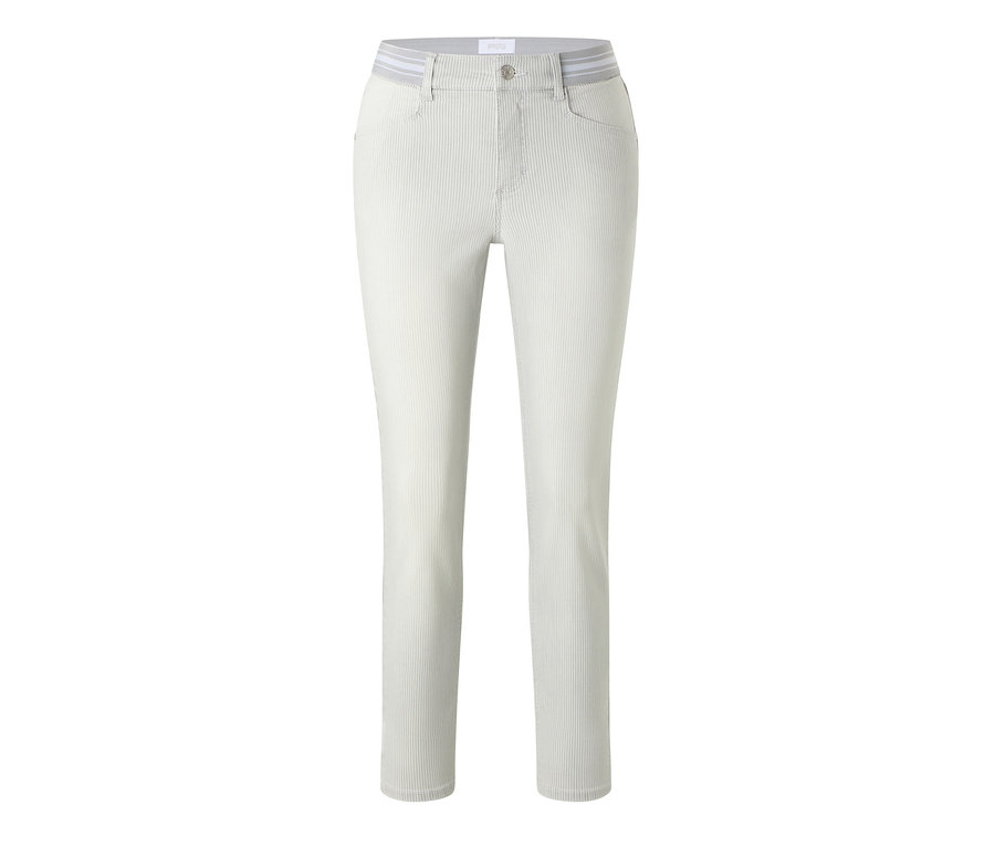 Jasnoszare dżinsy Angels „Ornella Sporty” Slim Fit 7/8.