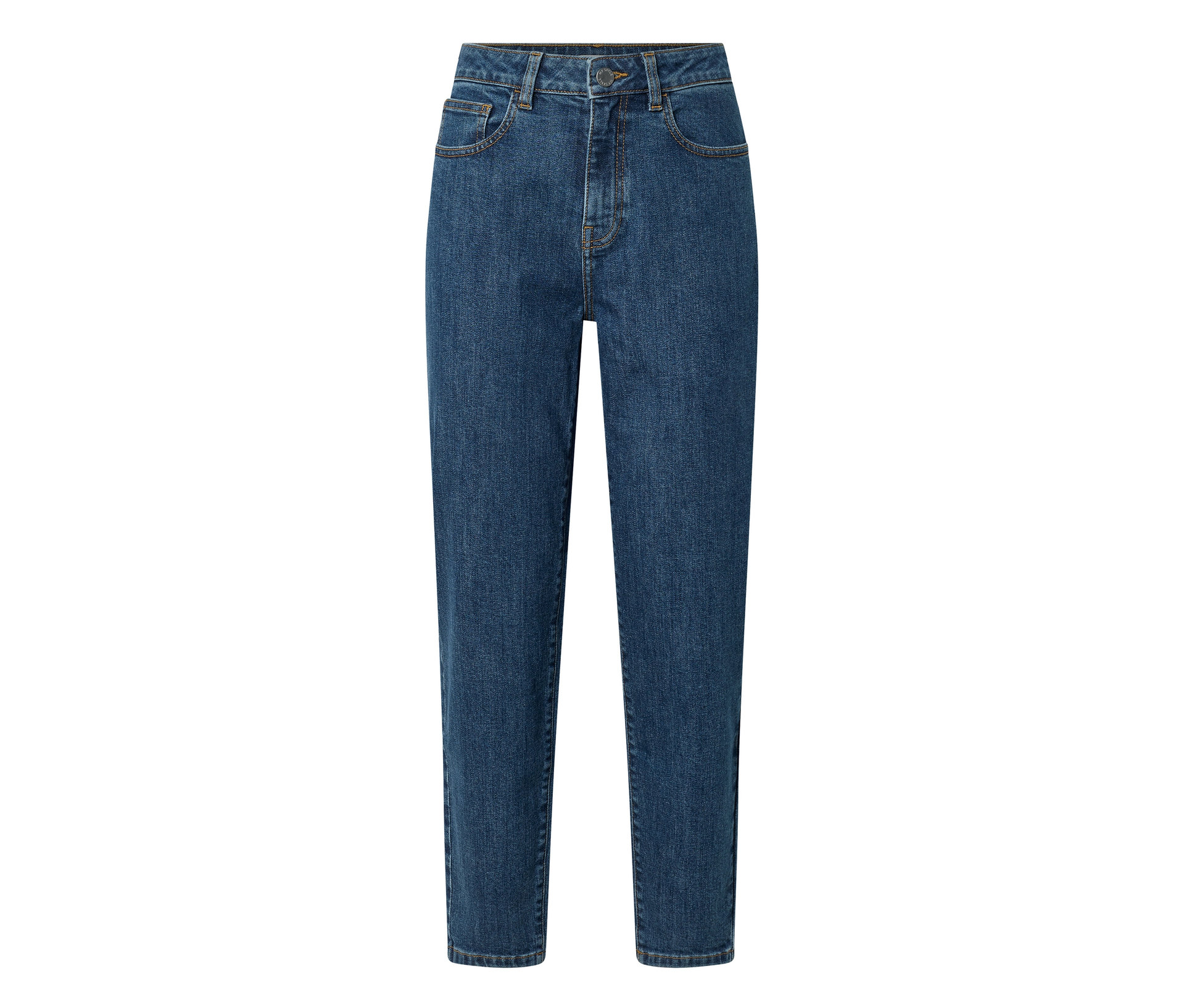 Tchibo - Jeansy typu mom – fason „Nyla”, mid blue denim