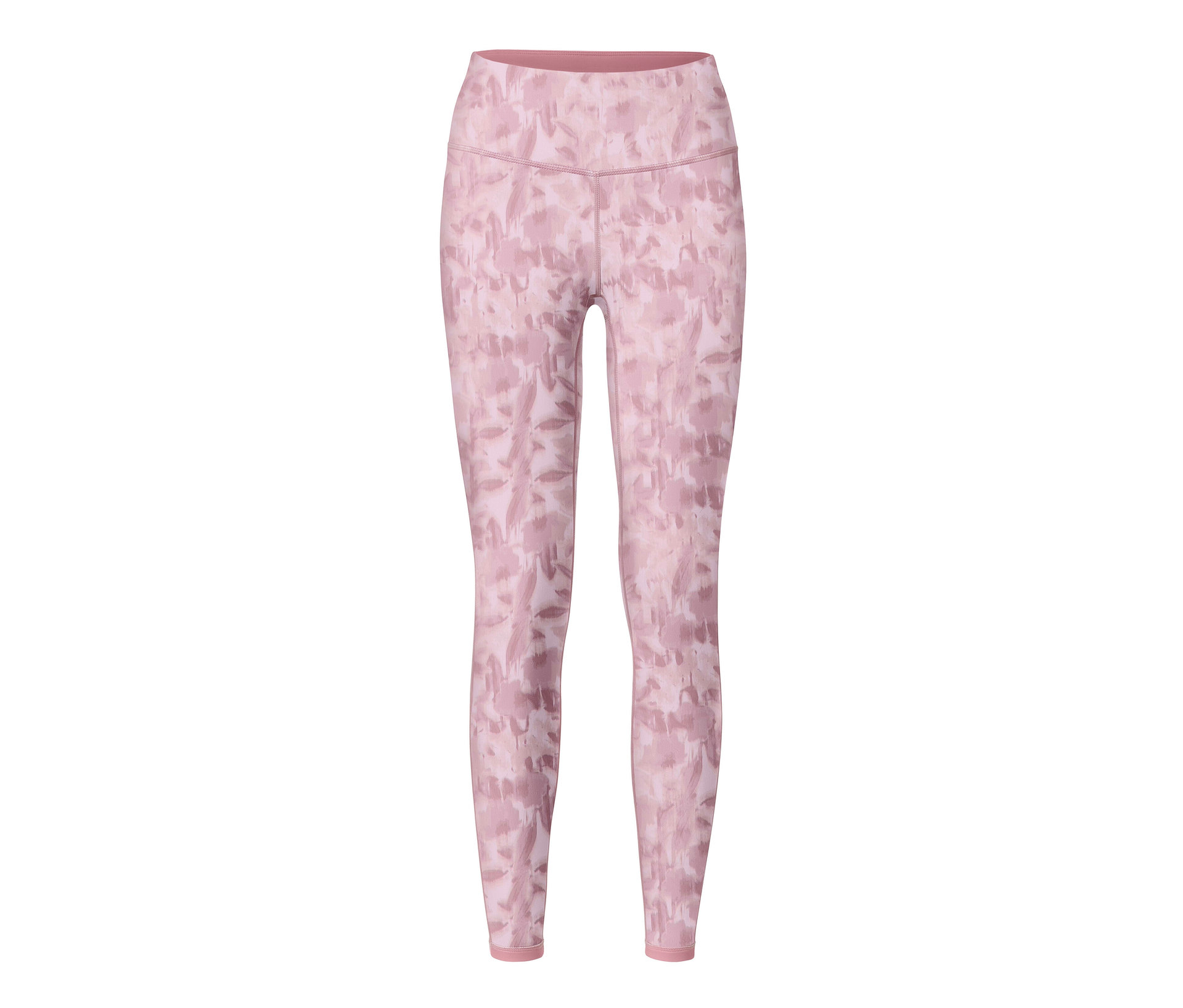 Tchibo - Dwustronne legginsy sportowe- różowy/z nadrukiem