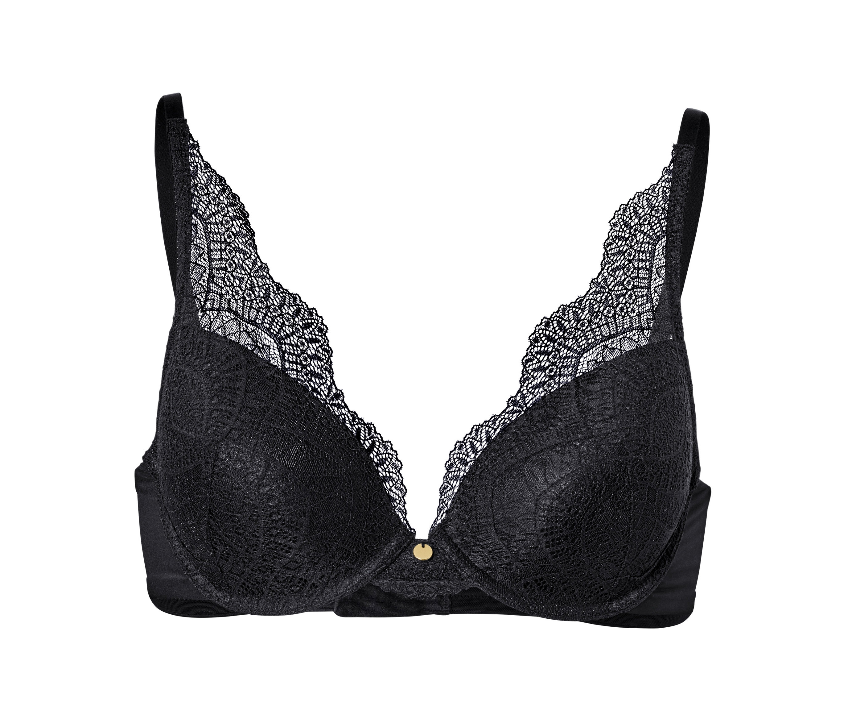 Tchibo - Biustonosz z modelowanymi miseczkami, czarny