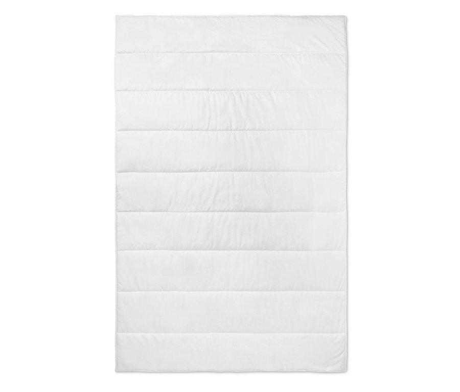 Biały 2-częściowy komplet pościeli.