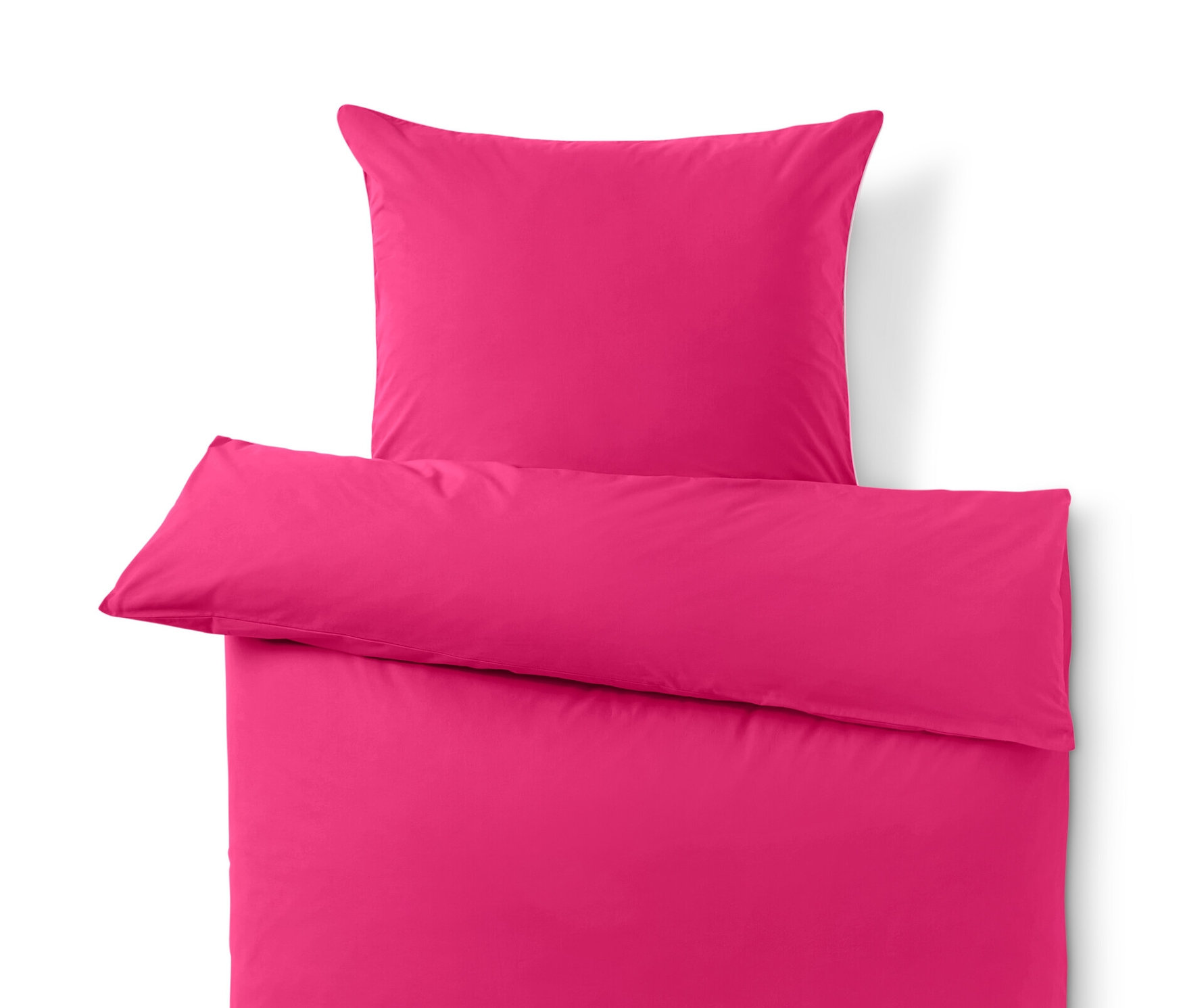 Tchibo - Pościel z bawełny renforcé - kolor: różowy