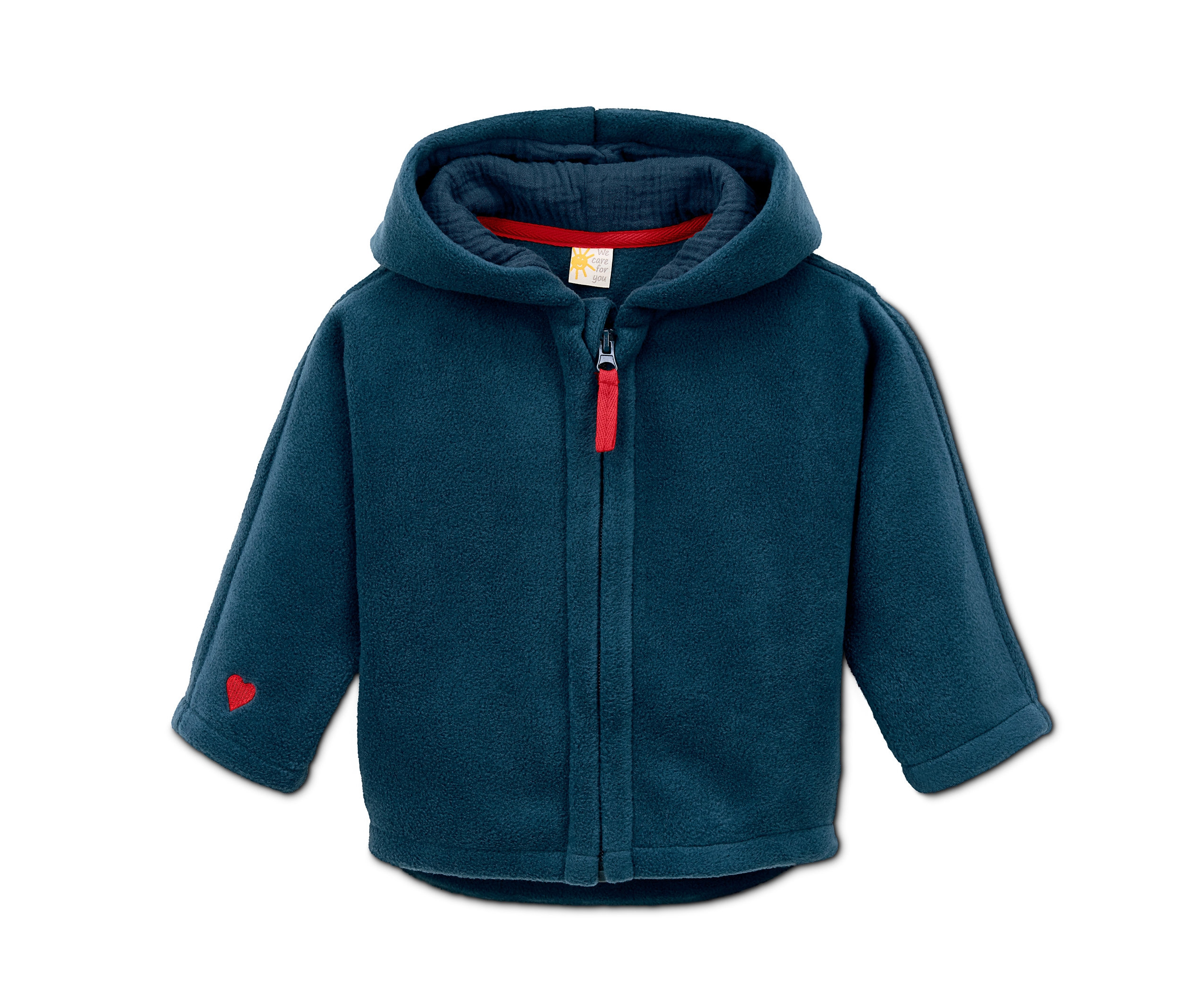 Tchibo - Bluza polarowa z materiałem z recyklingu- niebieski