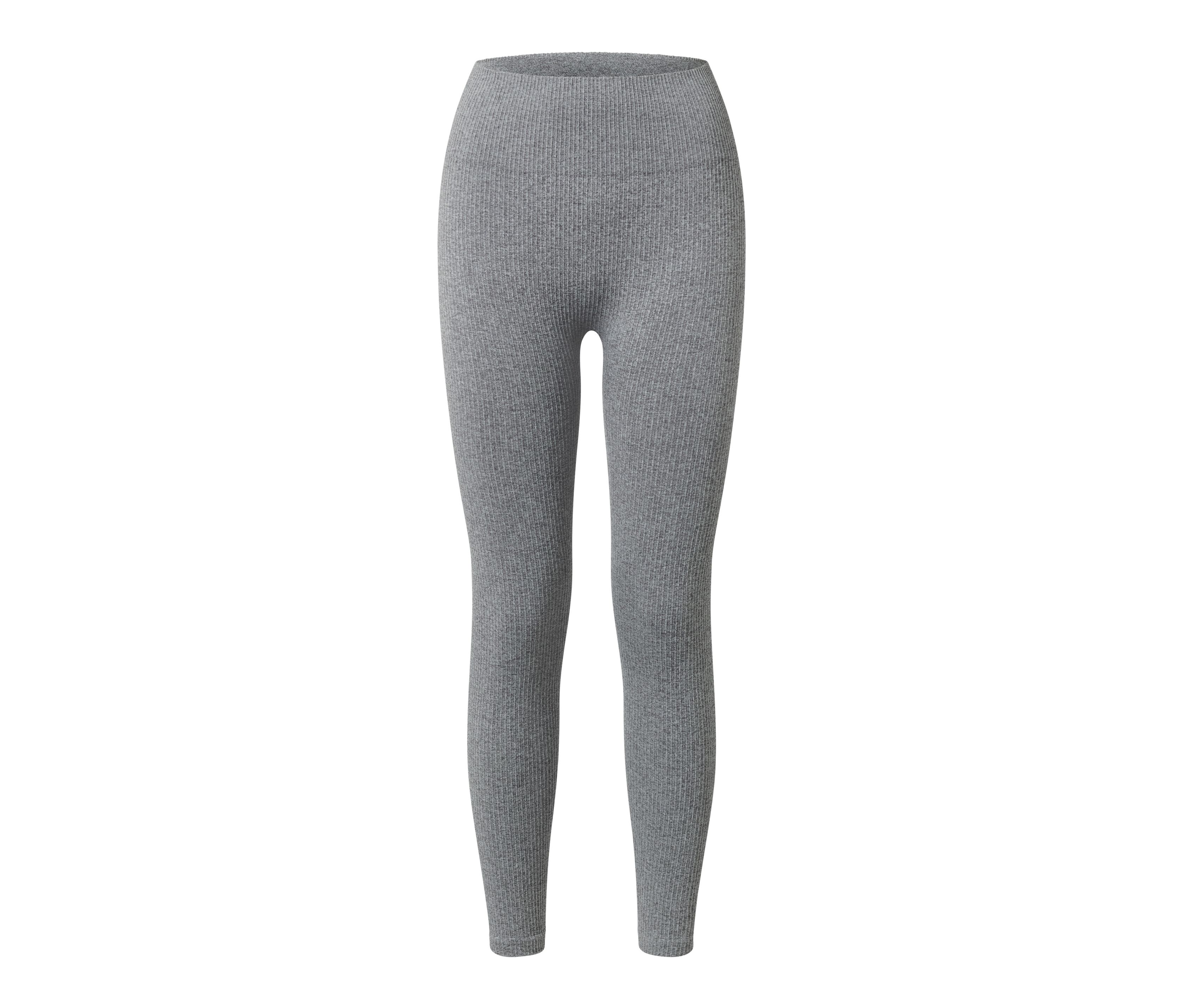 Tchibo - Bezszwowe legginsy funkcyjne o długości 7/8, szary