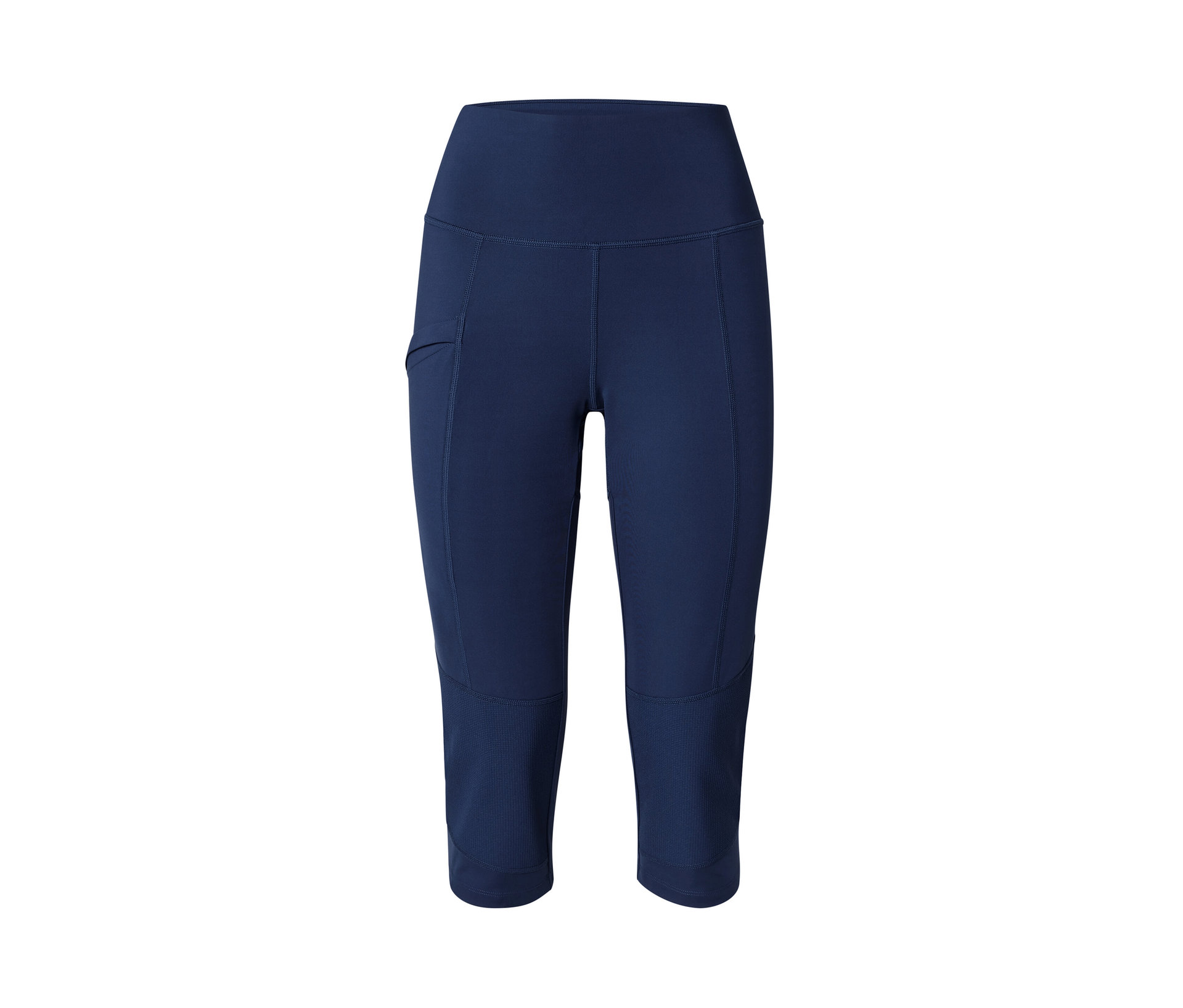 Tchibo - Legginsy trekkingowe o długości 3/4- niebieski