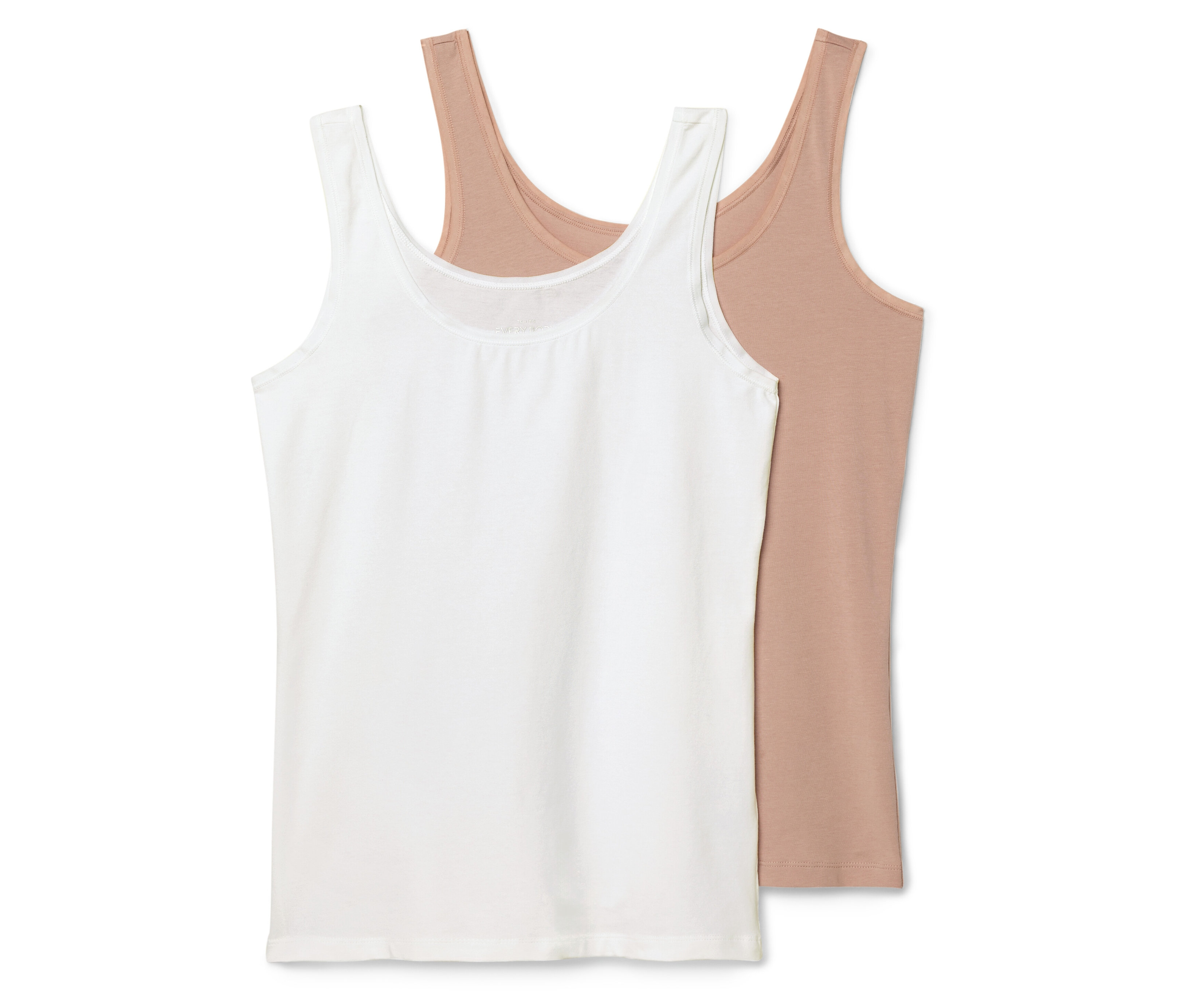 Tchibo - Podkoszulki- beżowy/biały