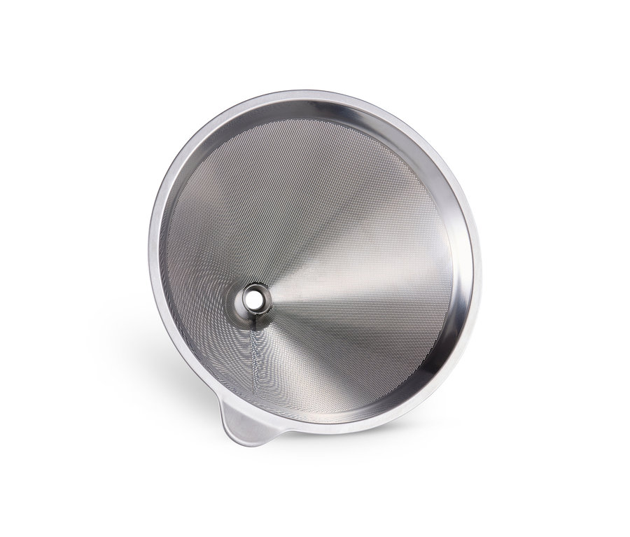 Metalowe sitko BEEM Pour Over, 0,75 l na białym tle.