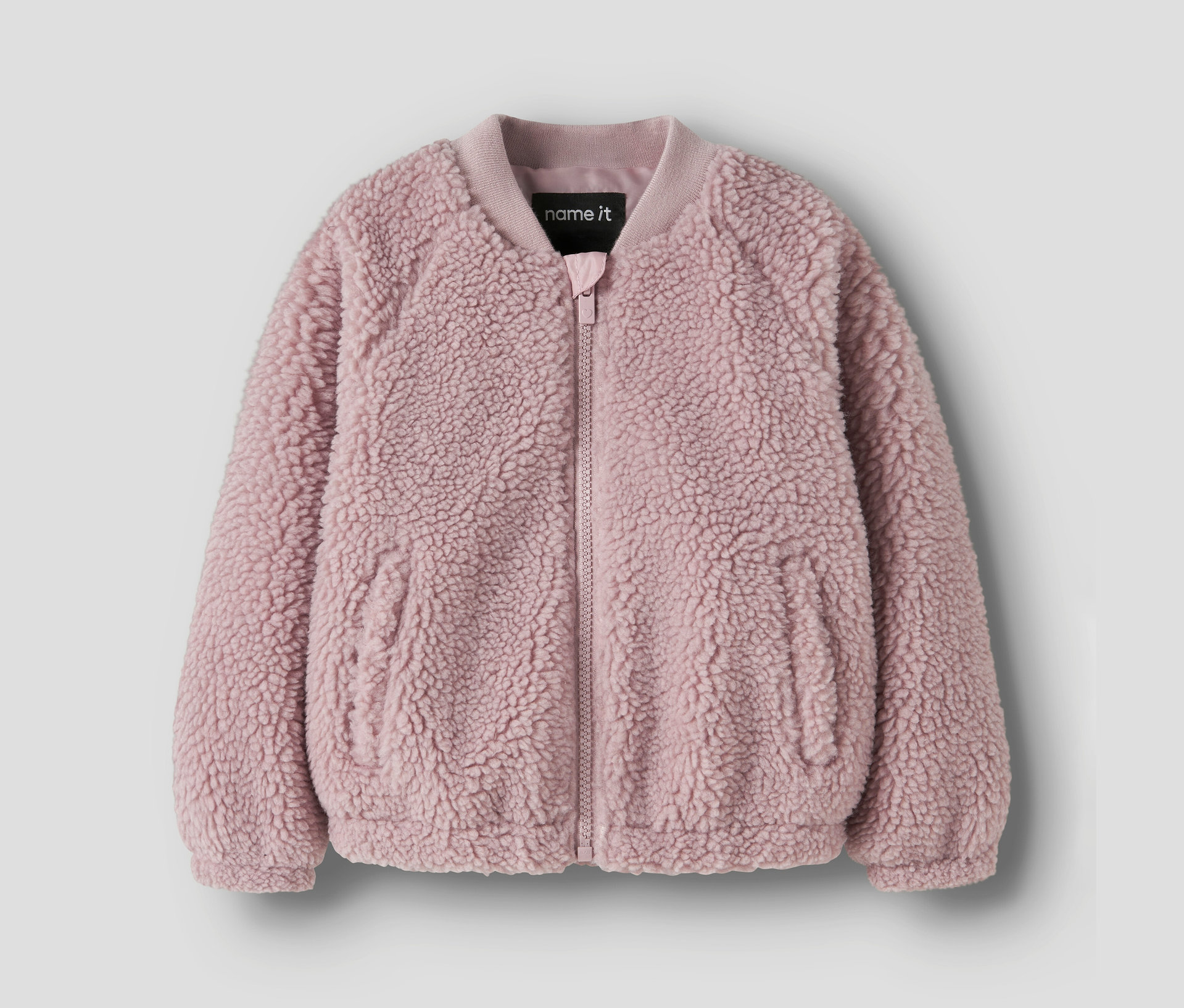 Tchibo - Bluza rozpinana z materiału sherpa Name IT