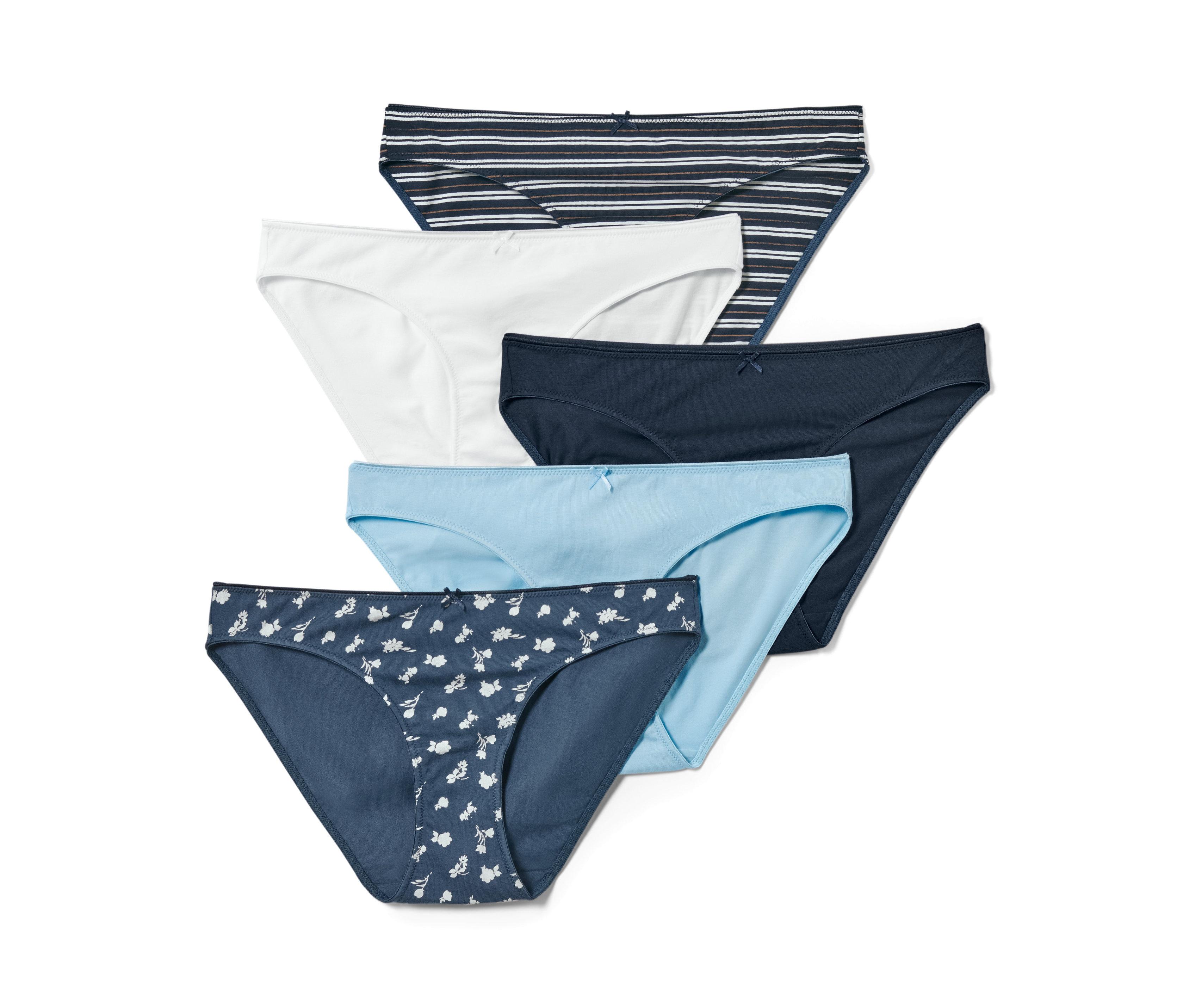 Tchibo - Figi- niebieski/biały