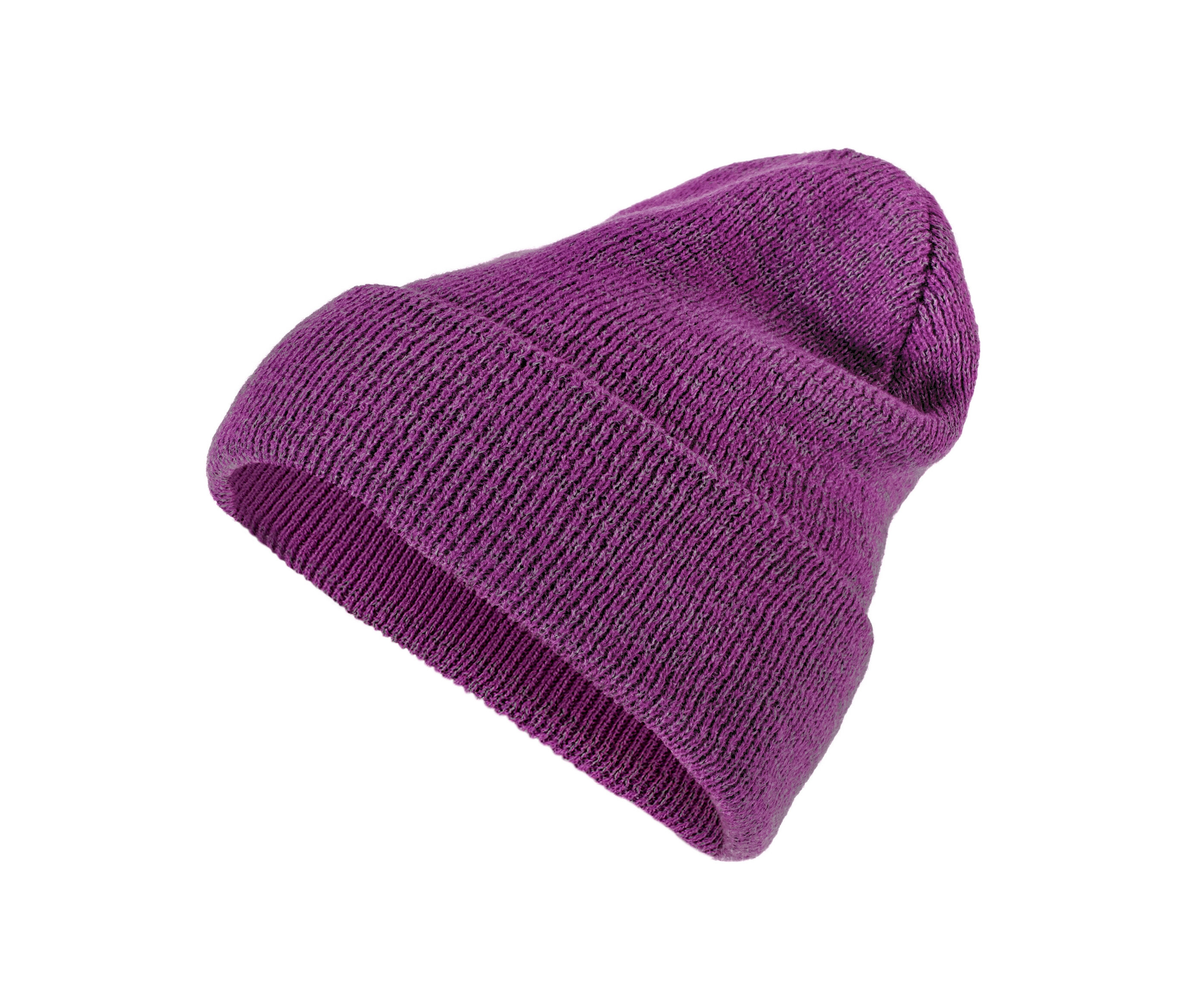 Tchibo - Czapka z dzianiny - kolor: różowy