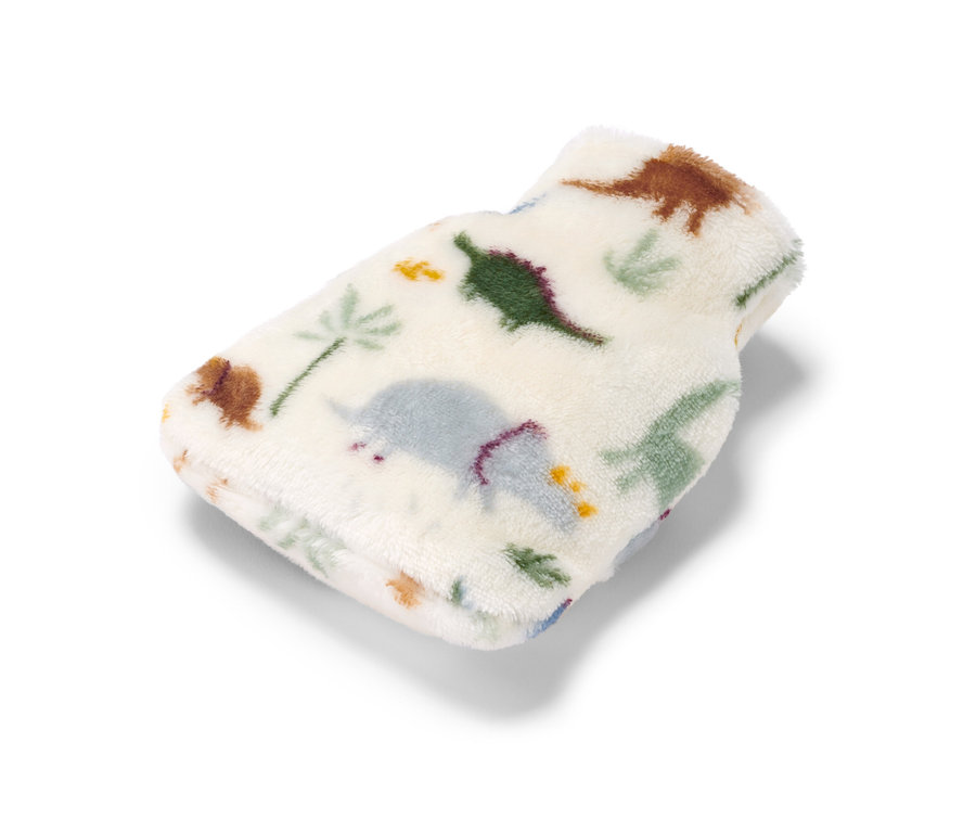 Minitermofor we wzór dinozaurów na białym tle.