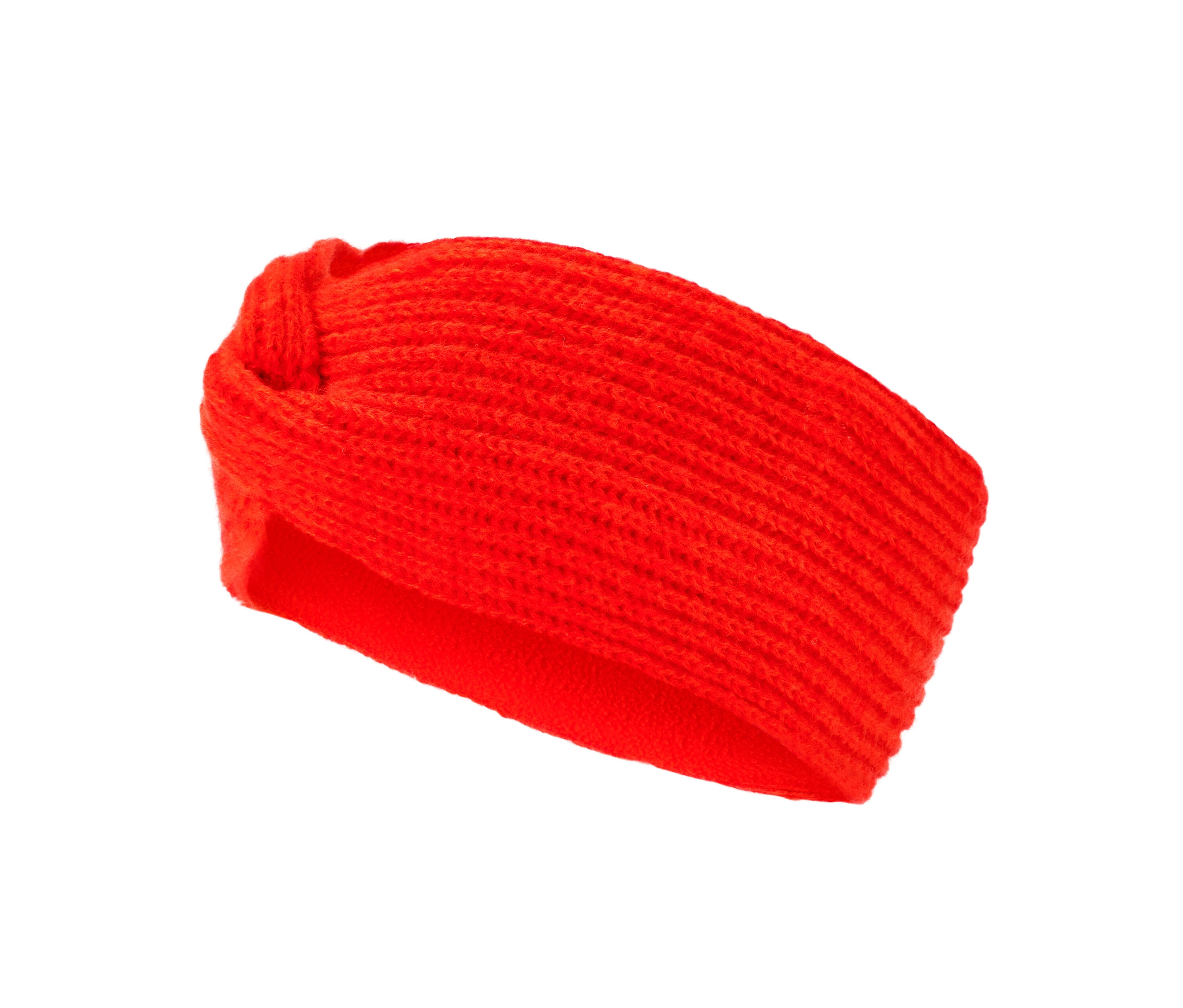 Tchibo - Opaska z dzianiny - kolor: pomarańczowy