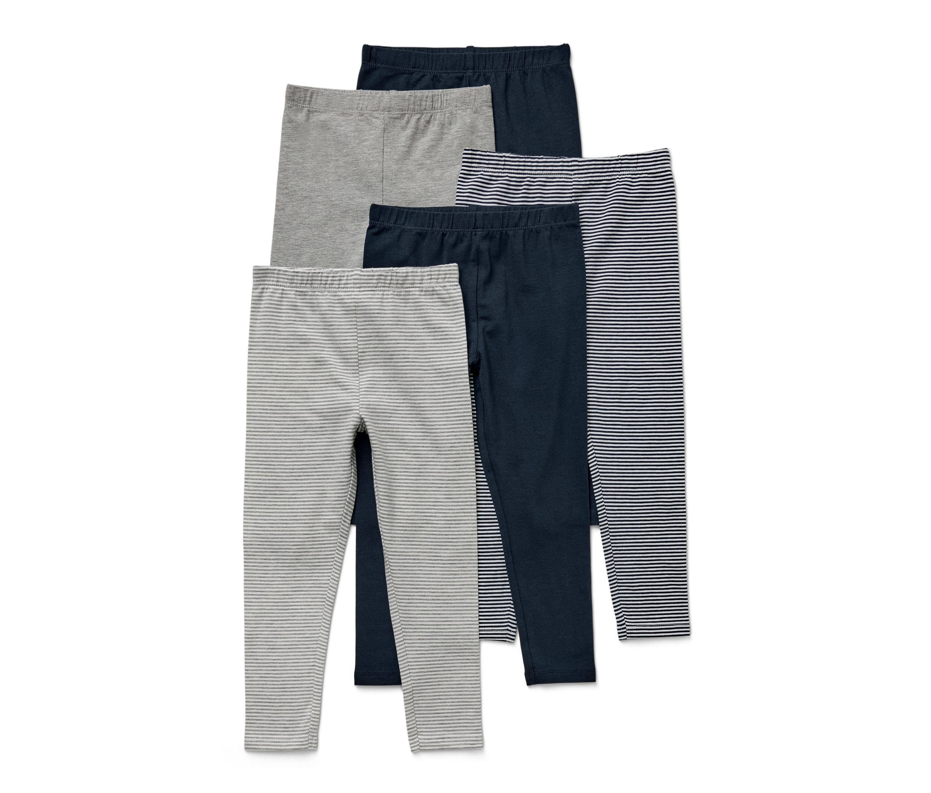 Tchibo - Legginsy, biały/niebieski