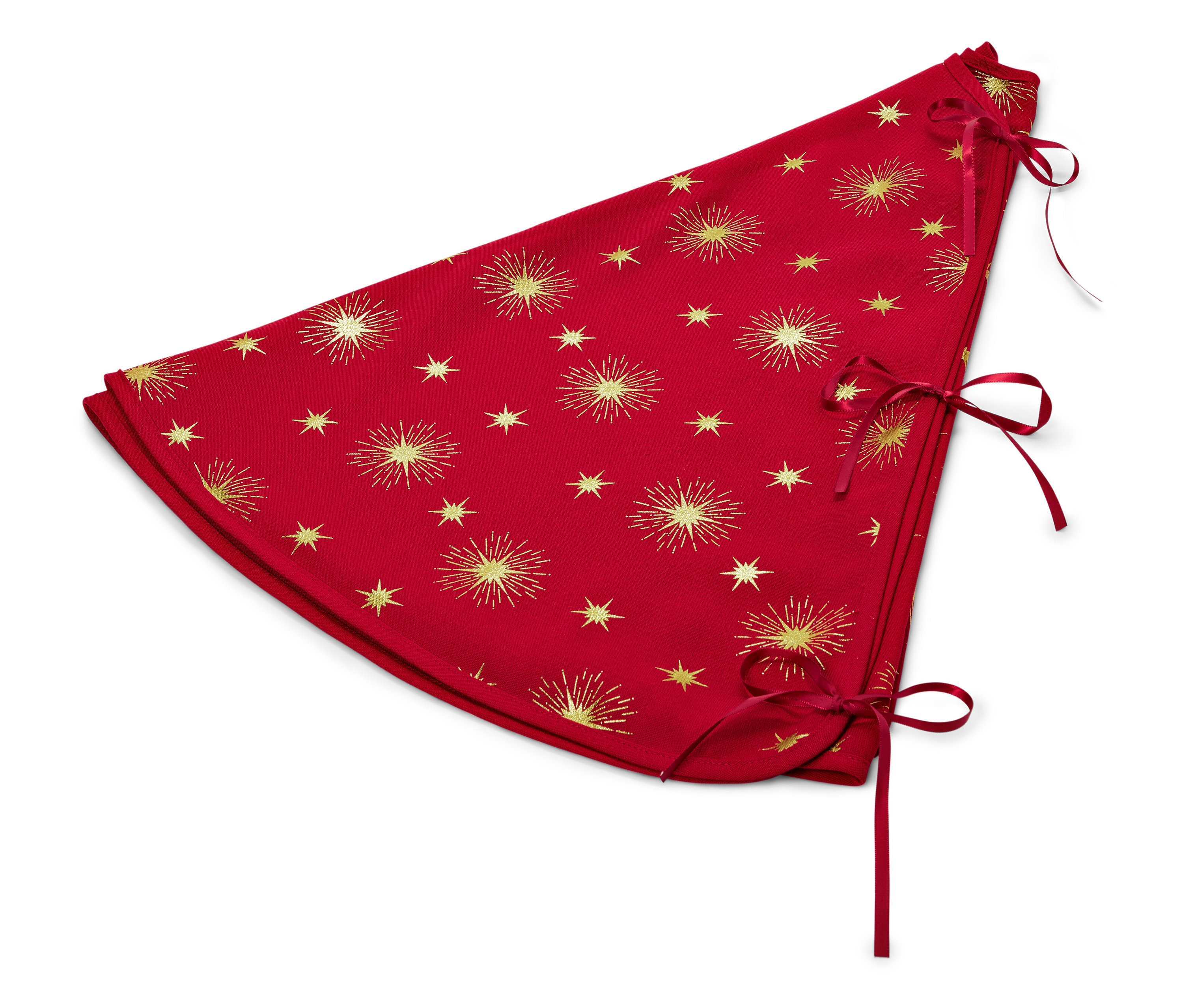 Tchibo - Serweta pod choinkę - kolor: czerwony