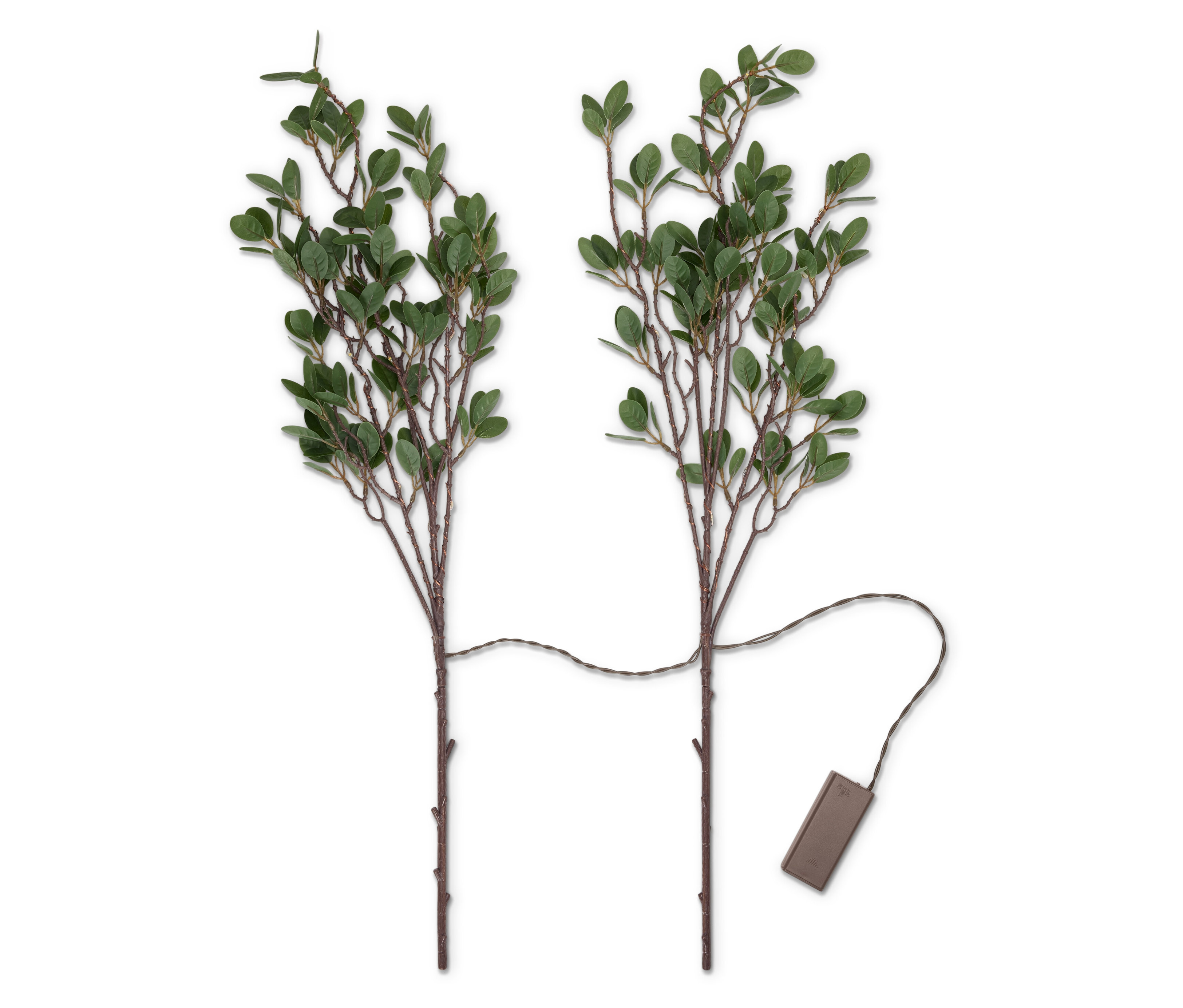 Tchibo - Dekoracyjne gałązki LED - kolor: brązowy/zielony