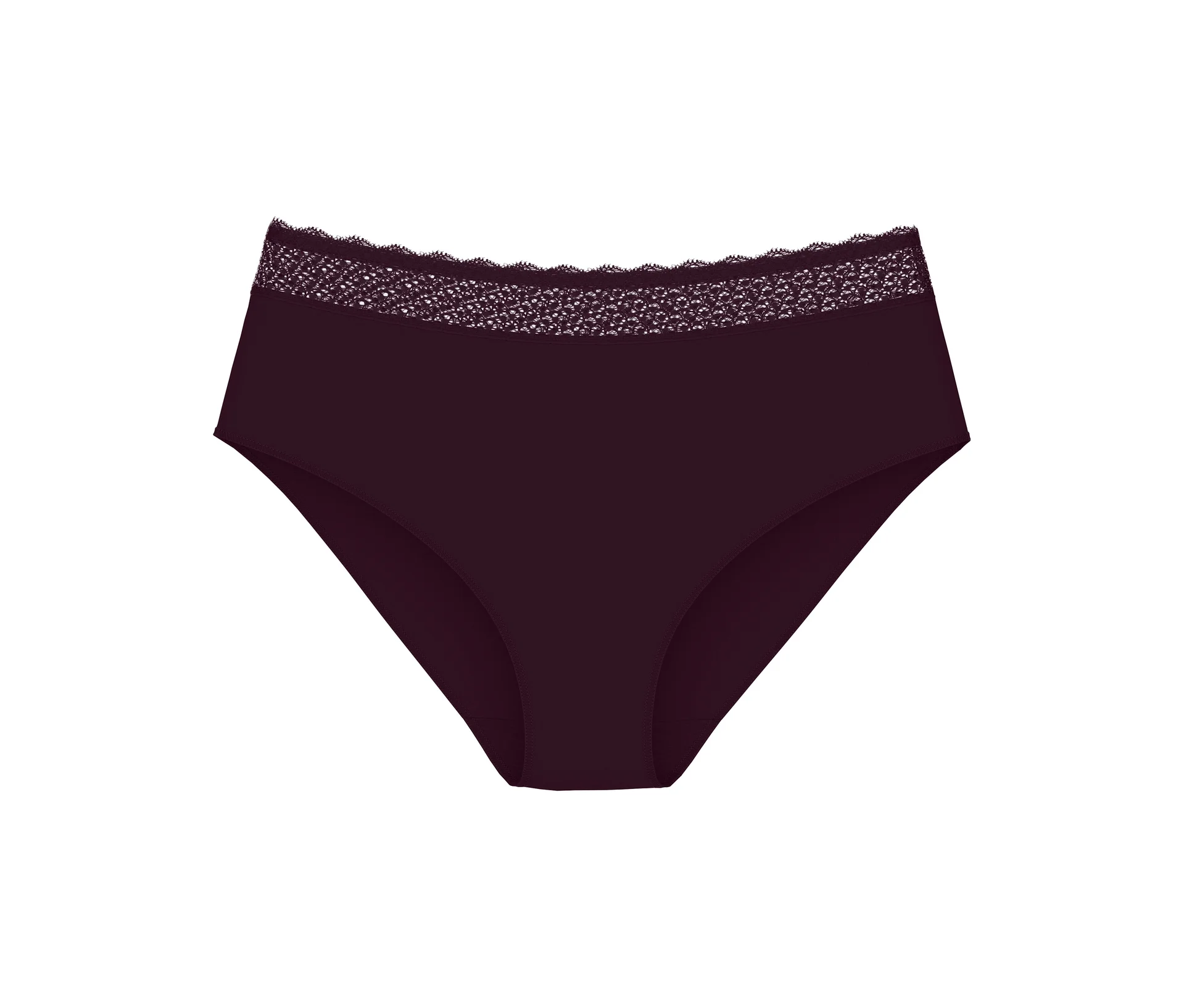 Figi Triumph Feel of Modal Midi, burgundowe