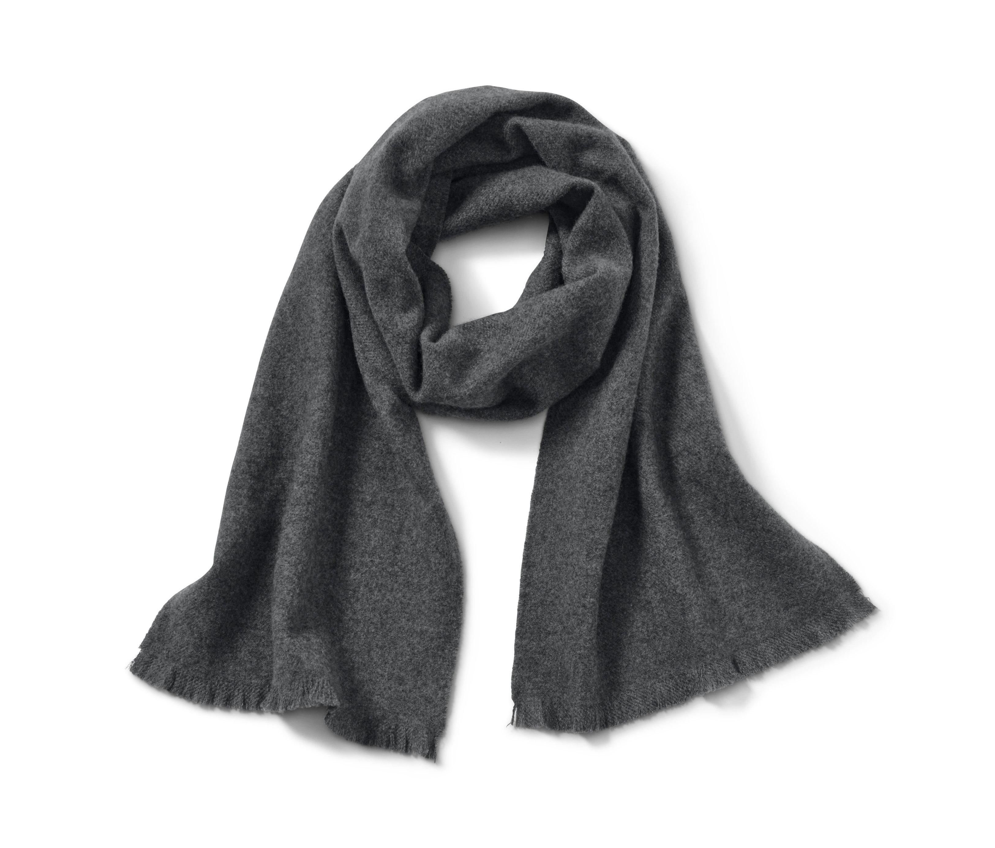 Tchibo - Szal z kaszmirem - kolor: szary