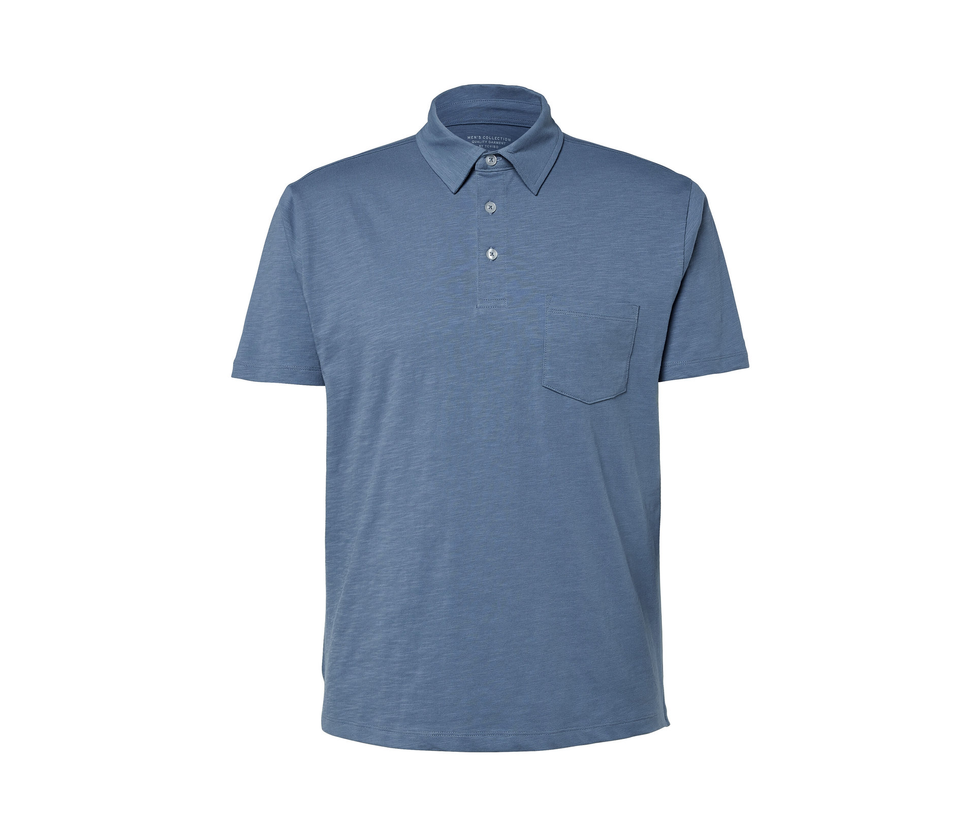 Tchibo - Dżersejowa koszulka polo- niebieski