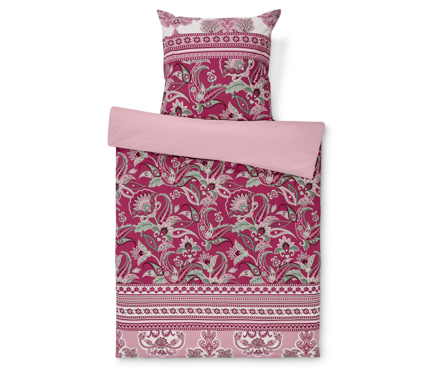 Pościel z bawełny i poliestru w wzór paisley, rozmiar standardowy, duży i podwójny.