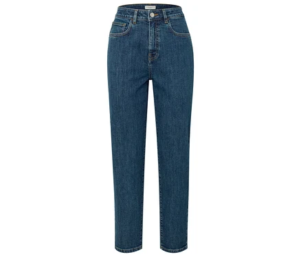 Dżinsy Mom Fit »Nyla«, mid blue.