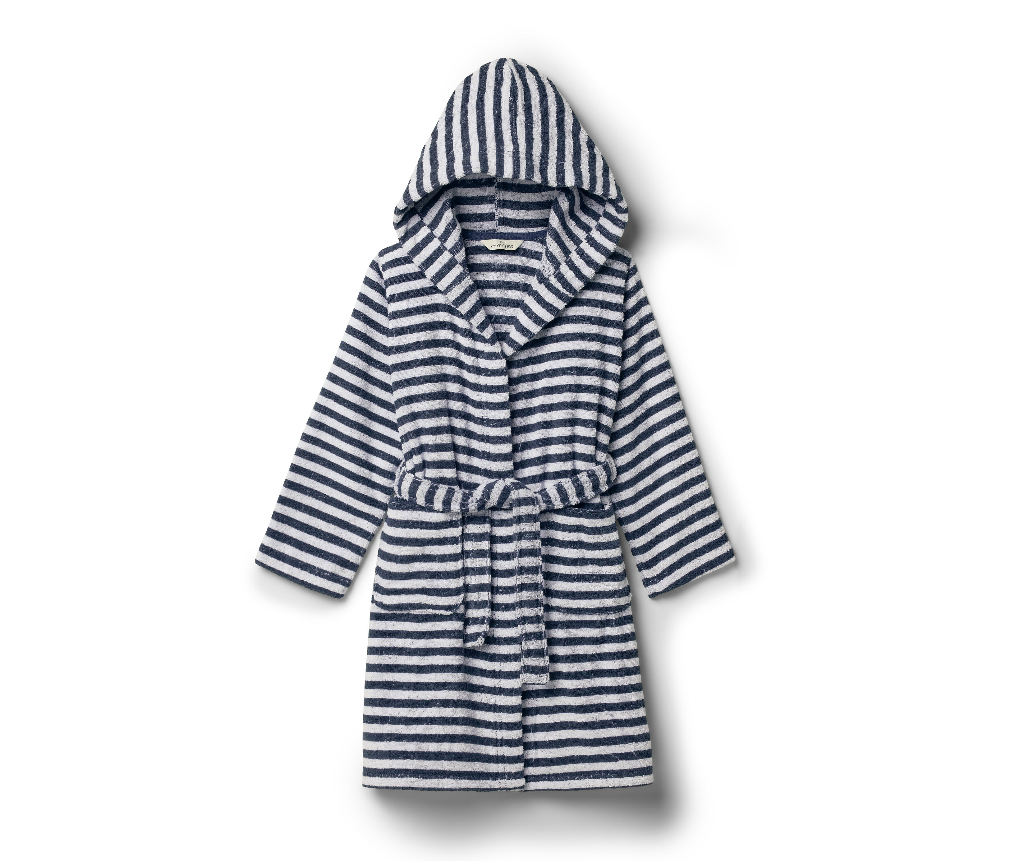 Tchibo - Szlafrok - mężczyzna|kobieta- biały/niebieski/w paski