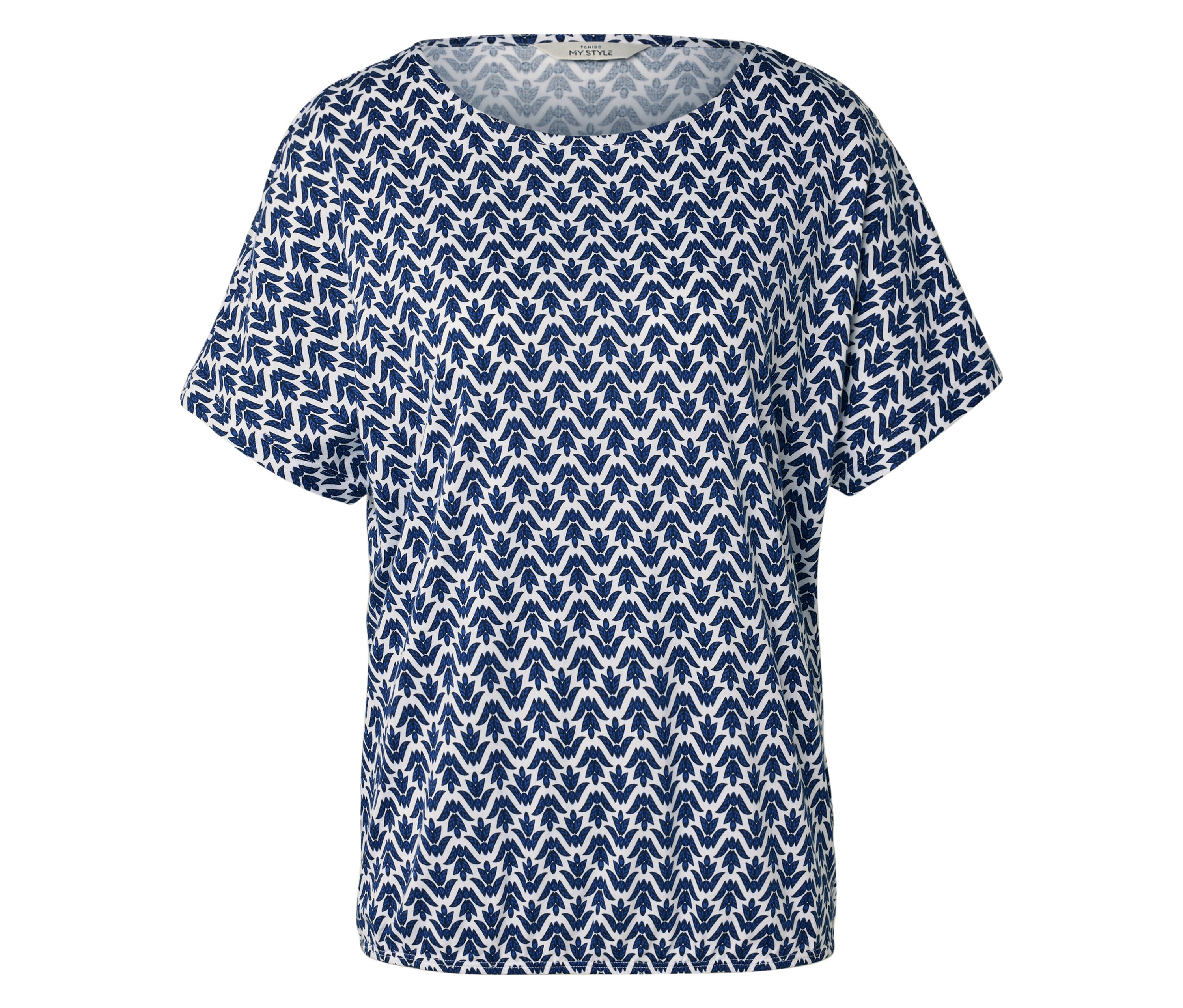 Tchibo - Bluzka- niebieski/biały